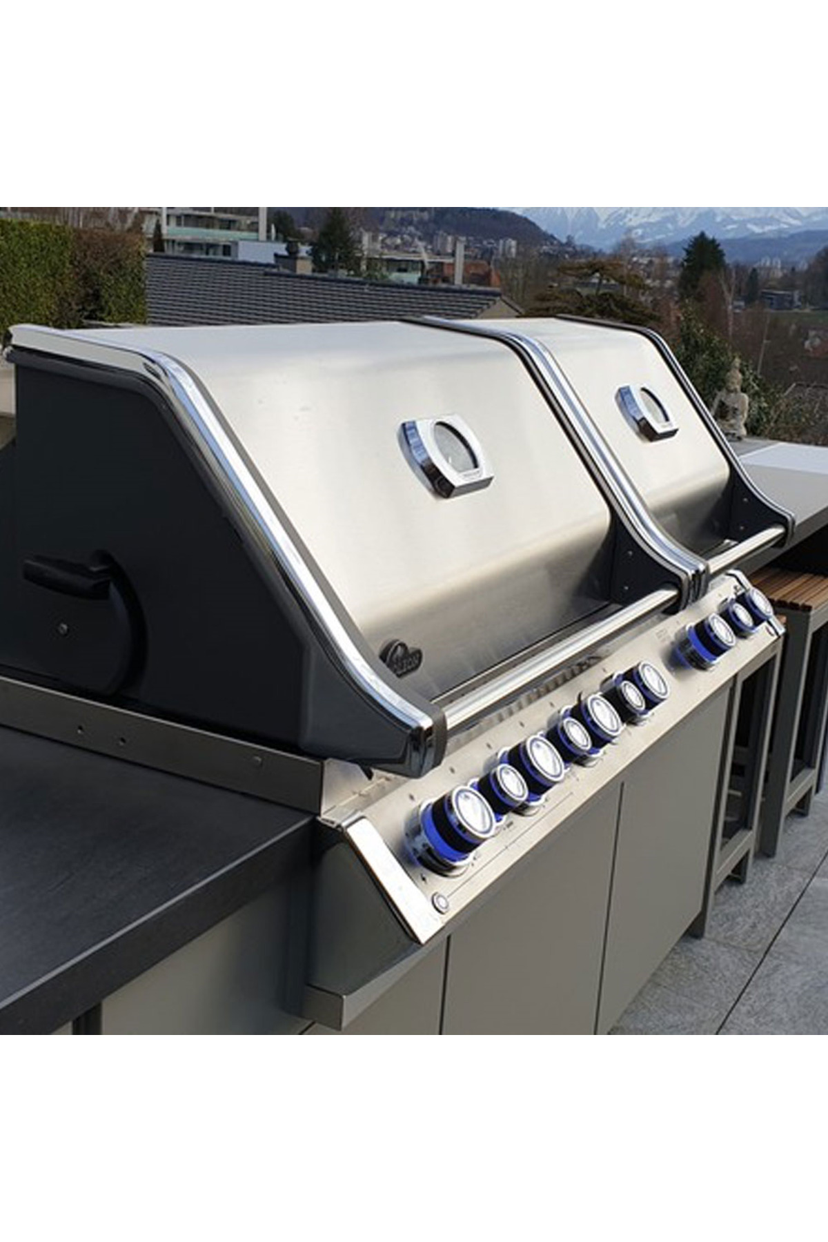 Built-in Prestige Pro 825 Rbi Tezgah Üstü Gazlı Barbekü | Gazlı Mangal 2