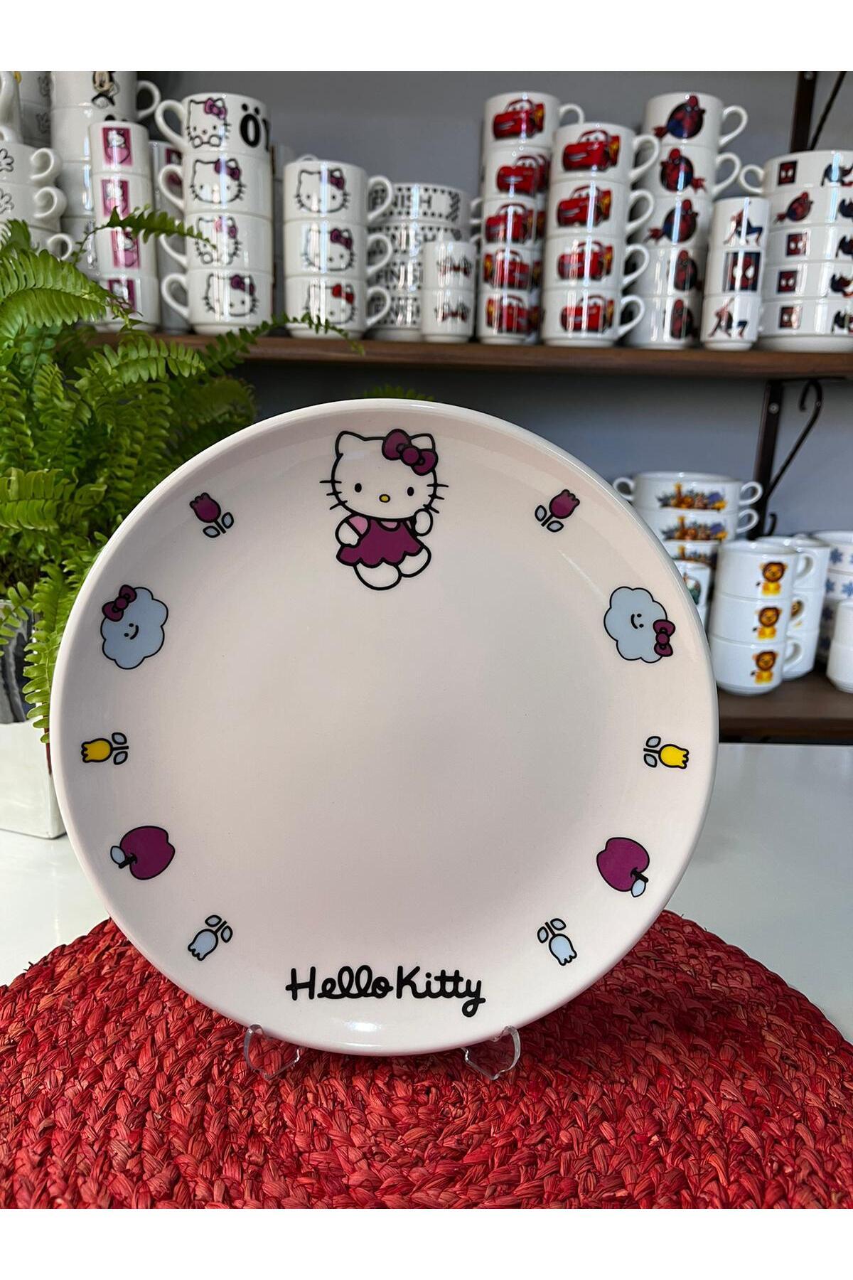 TEBAK COLLECTION HELLO KİTTY DESENLİ 6 parça ÇOCUK BEBEK YEMEK TAKIMI BESLENME SETİ fotoğrafı 3 (önizleme)