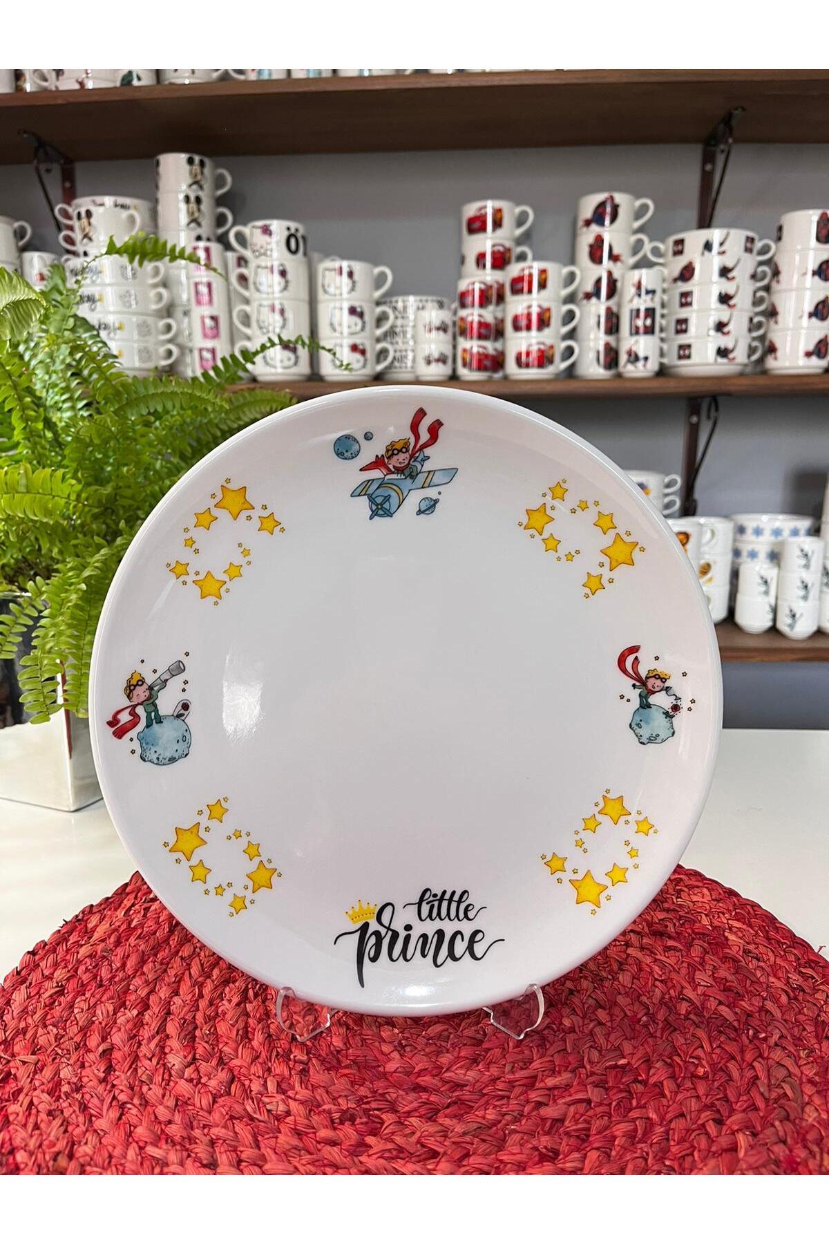 TEBAK COLLECTION KÜÇÜK PRENS LE PETİT PRİNCE DESENLİ 6 parça ÇOCUK BEBEK YEMEK TAKIMI BESLENME SETİ fotoğrafı 2 (önizleme)