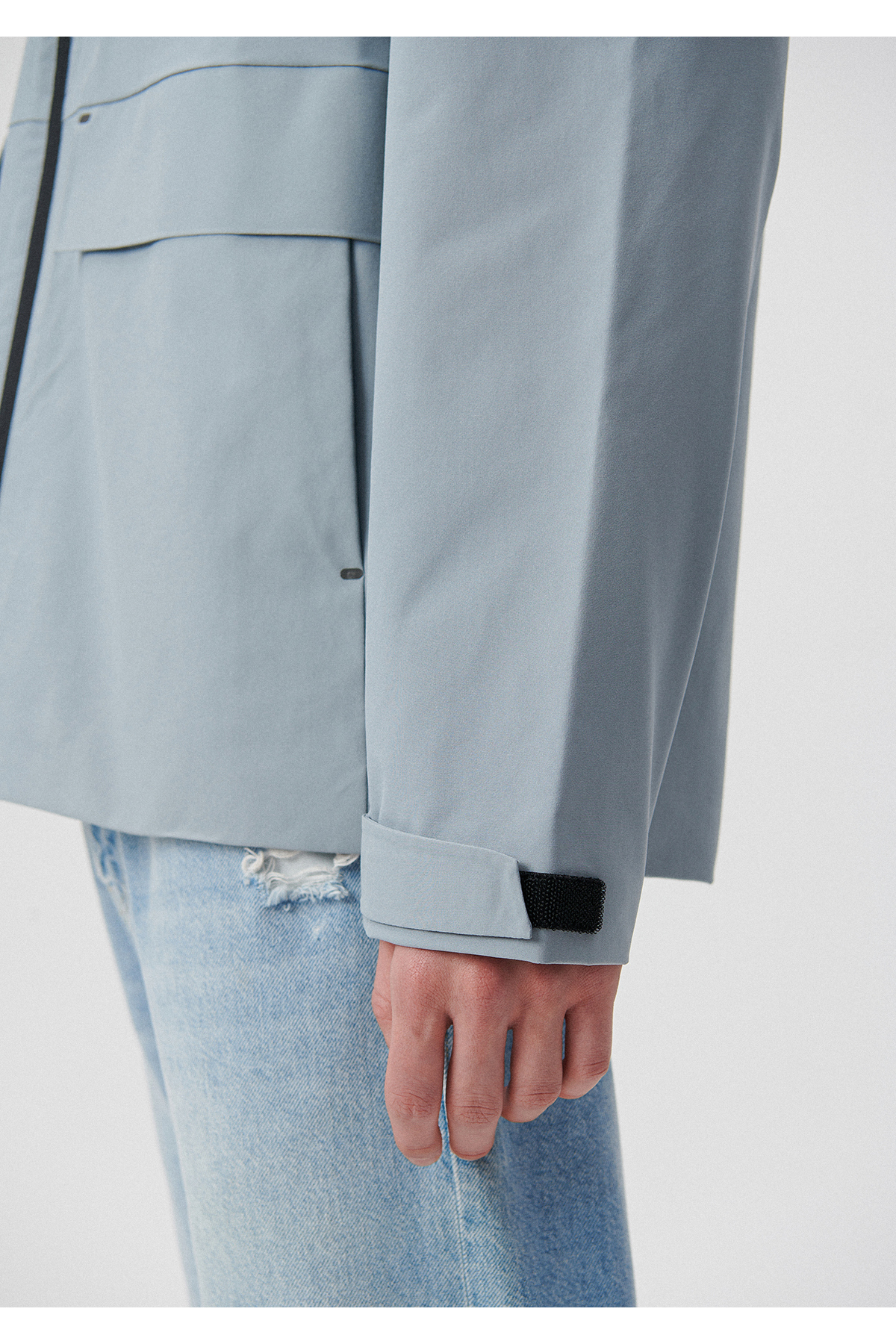 ژاکت مردانه آبی ماوی | 110218 اورجینال - تصویر 5