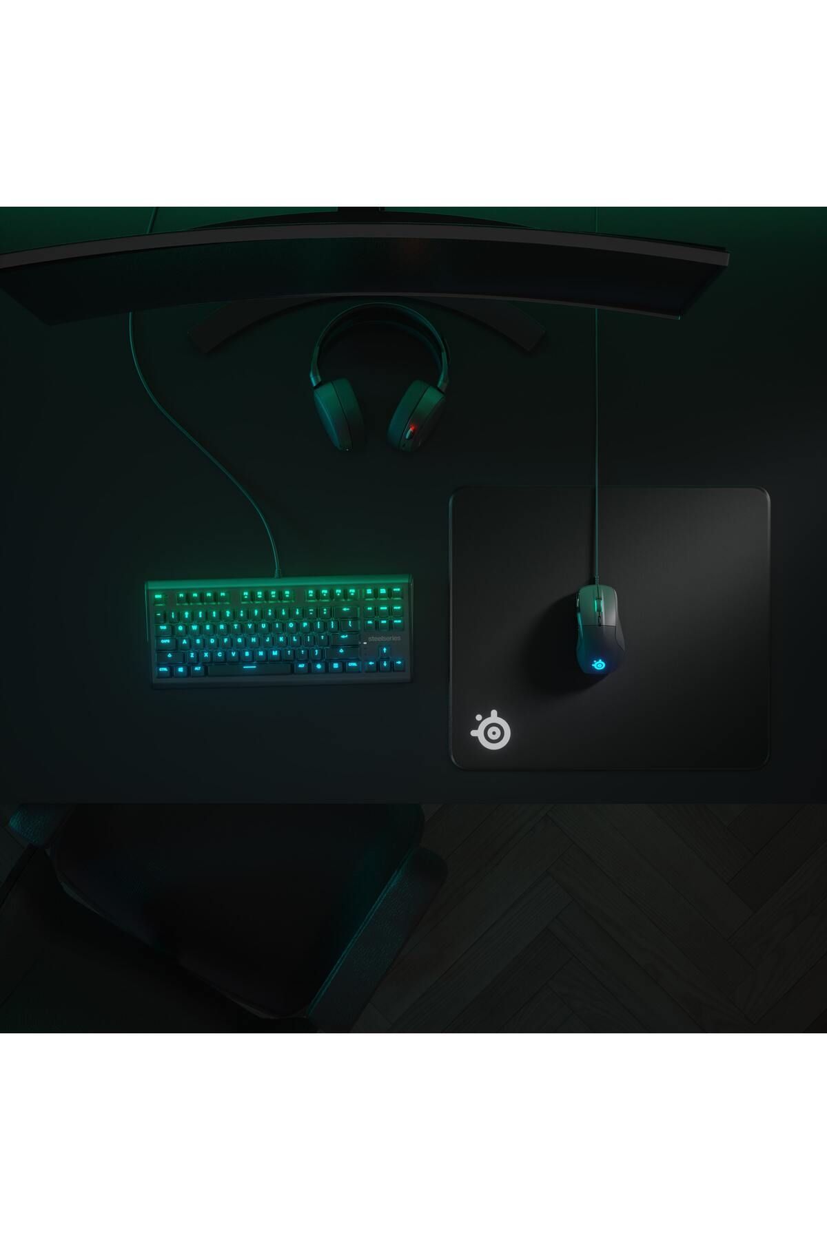 SteelSeries-Qck Edge Large Gaming Mousepad - Optimized for Gaming Sensors 5