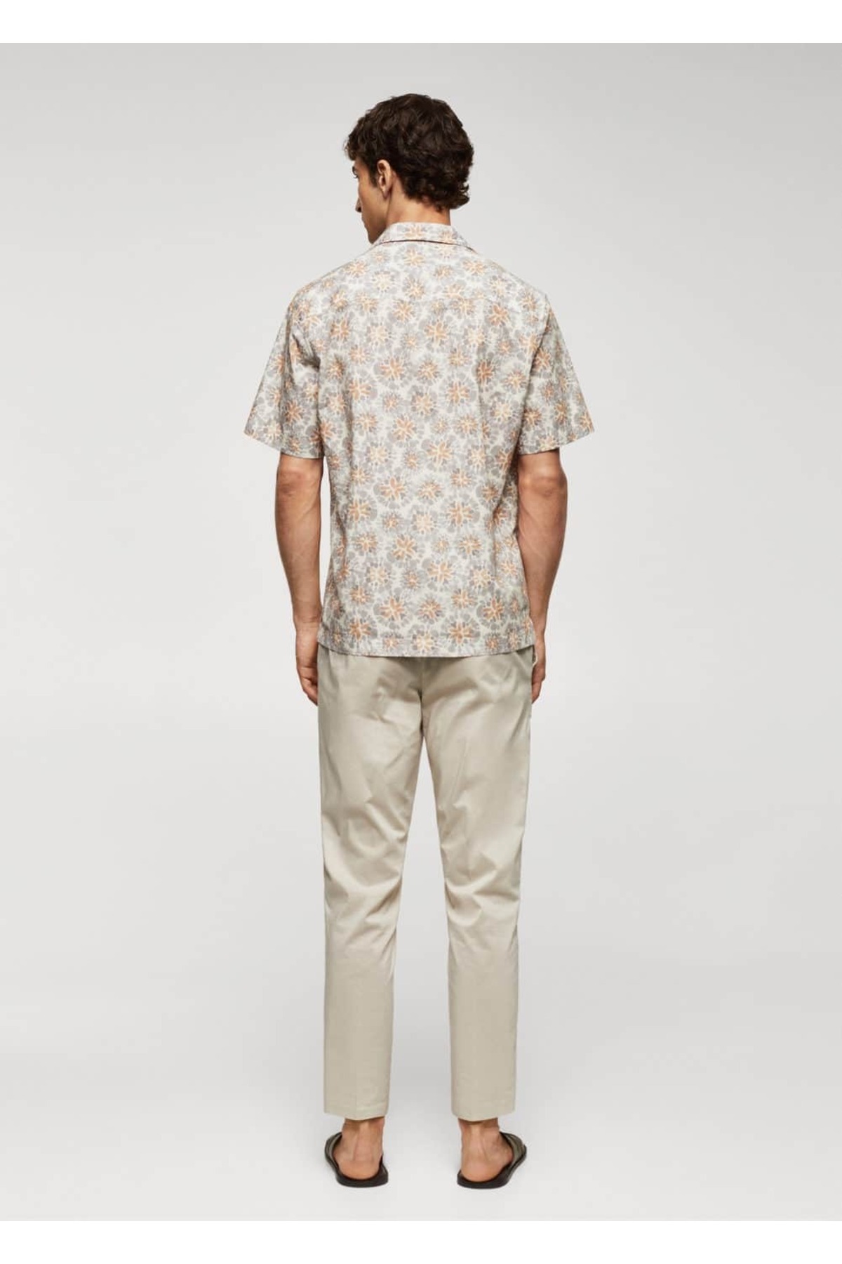 MANGO Man-T-shirt z nadrukiem, wykonany w 100% z bawełny 4