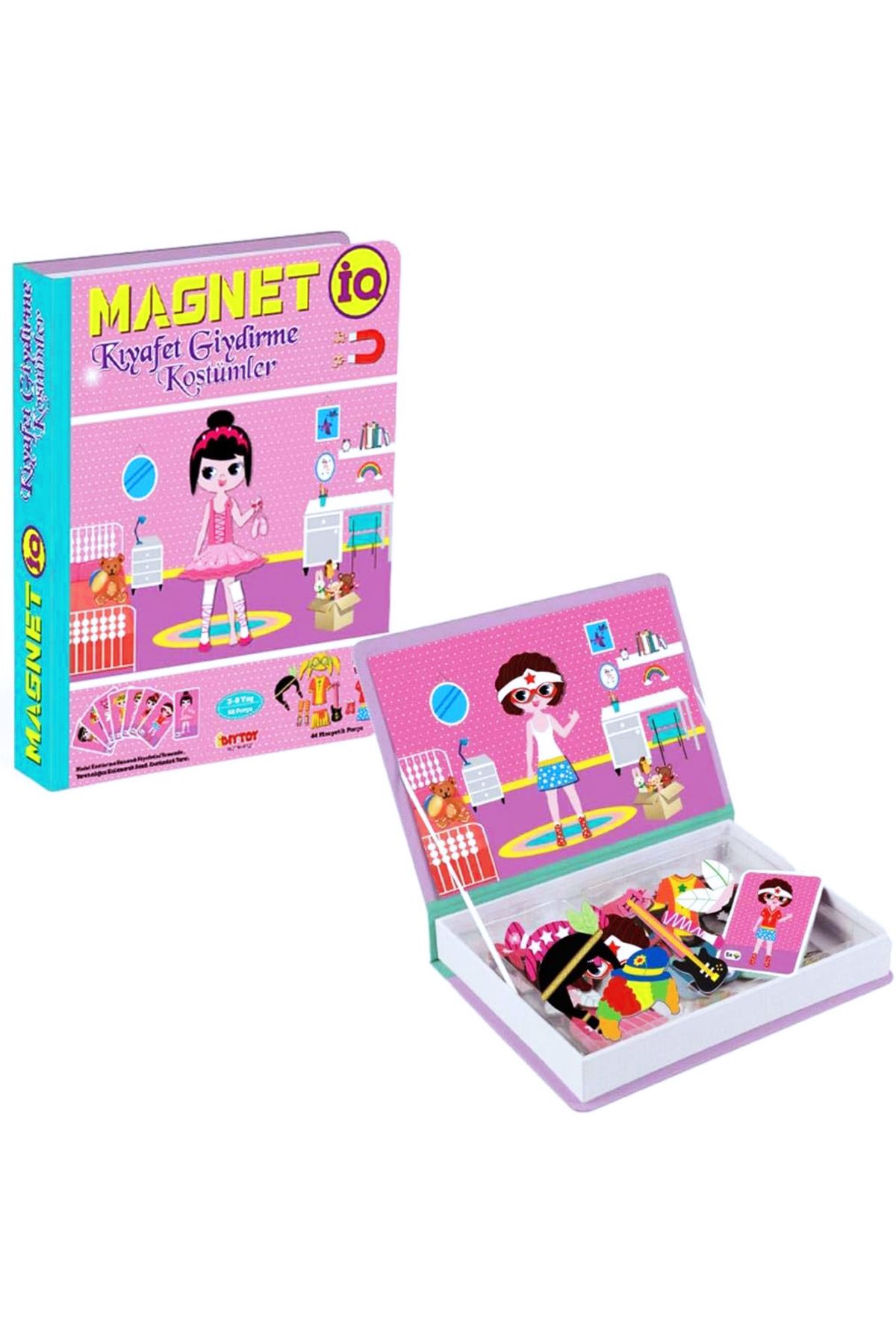 Diytoy-Magnetic Magnet Clothing Dress Up Costumes 2