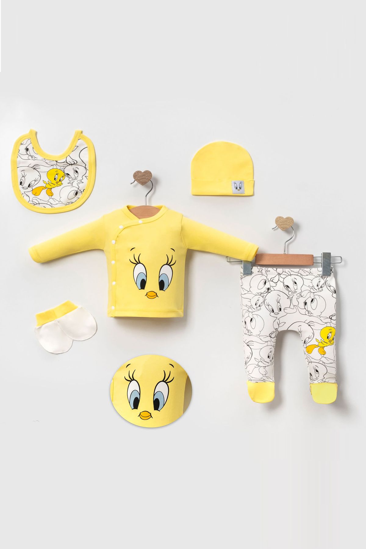 Yellow newborn sale coming home outfit