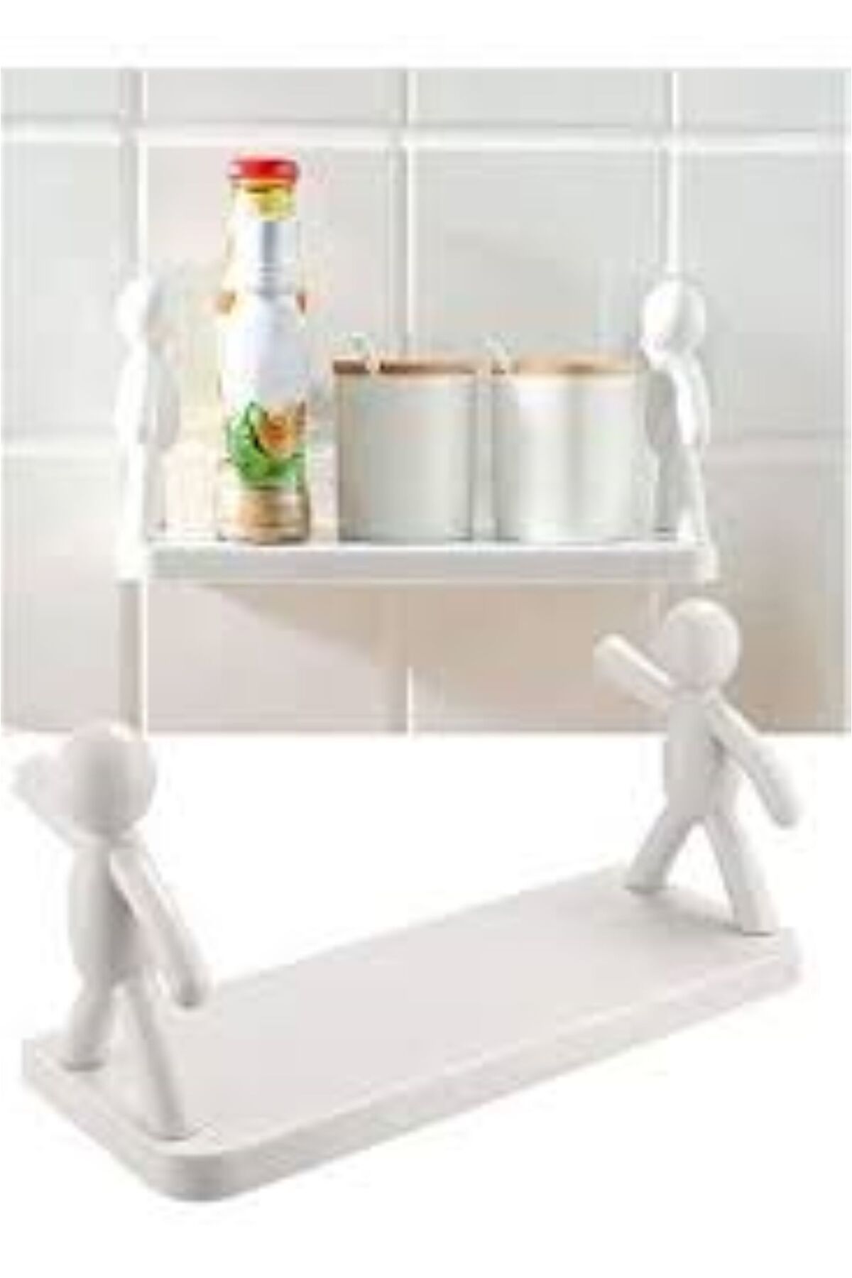 ERSAT HOME-Rambo White Shelf 1