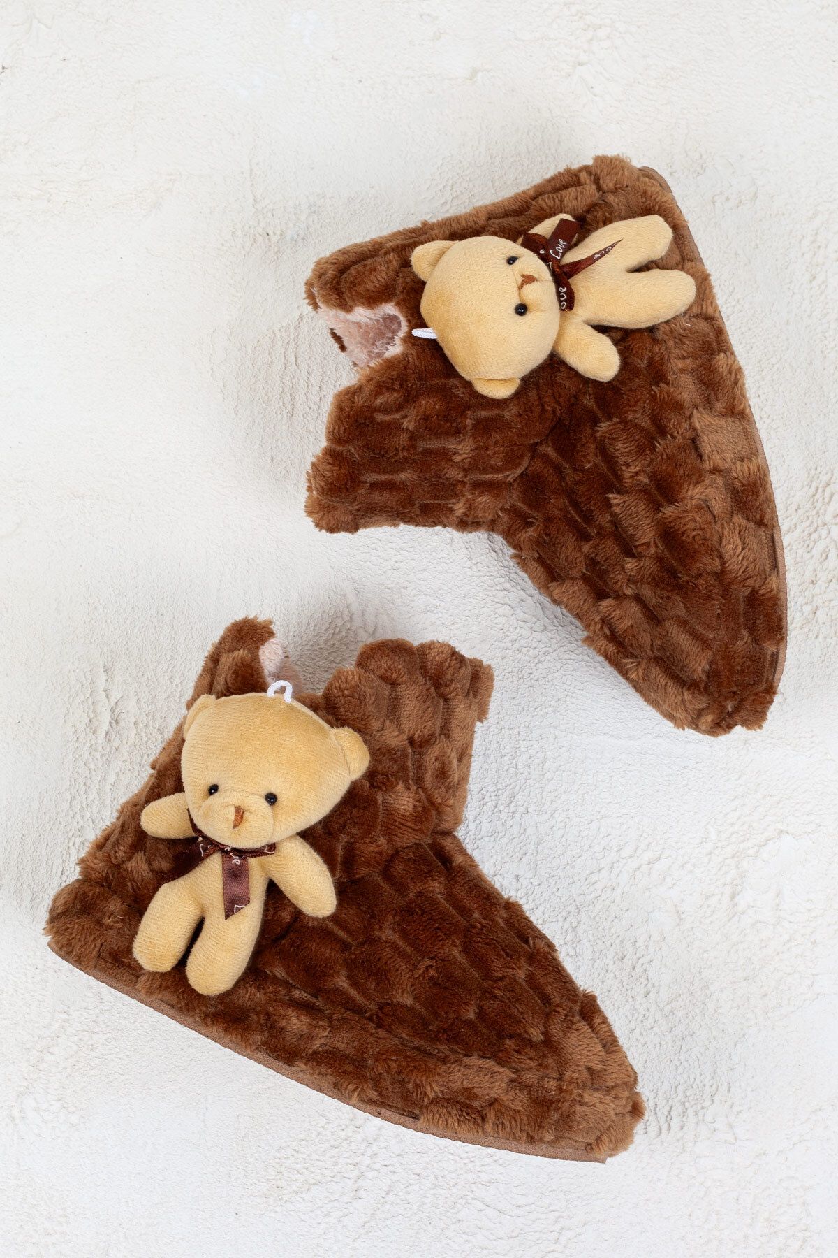 ShoesBag Women s Home Boots with Teddy Bear Figure Slippers with