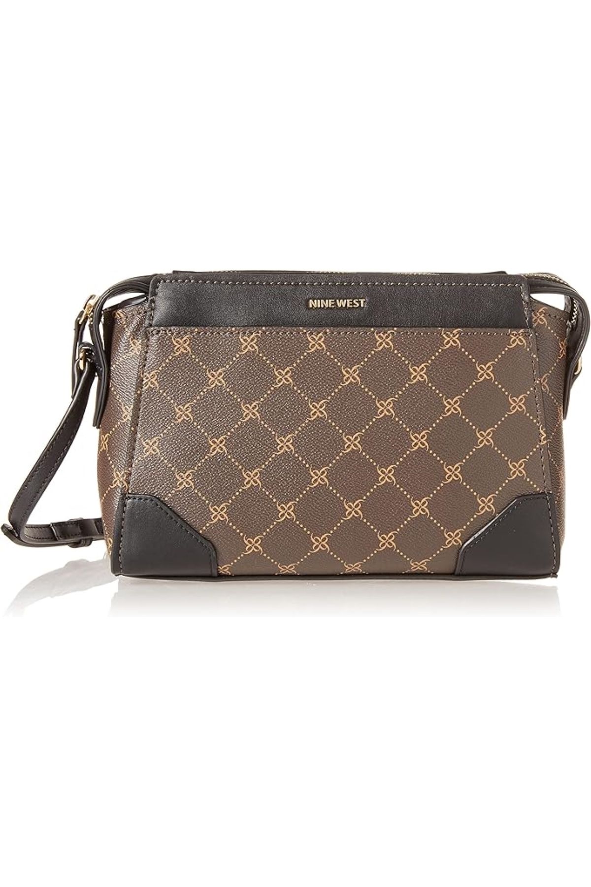 Nine West Evening Bag Brown Striped Trendyol
