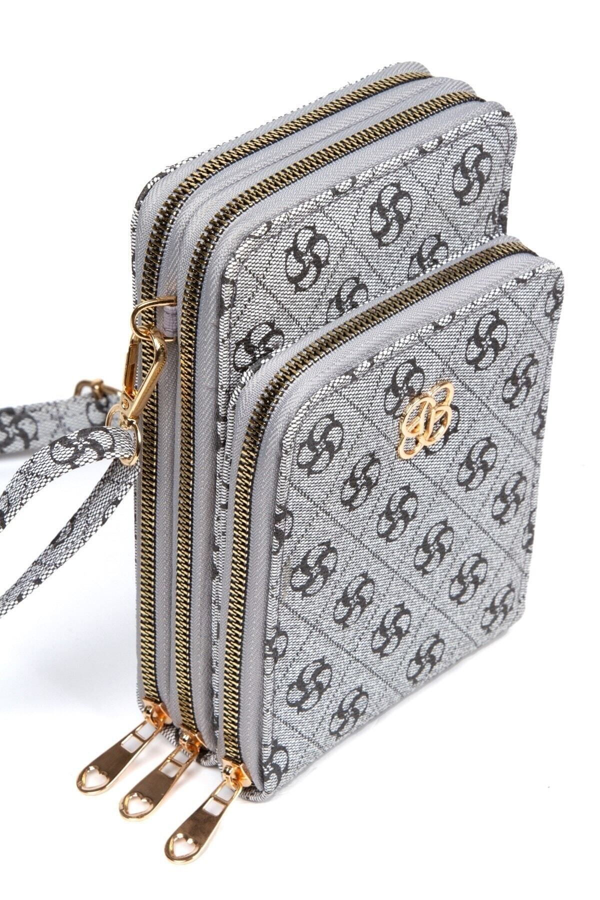 Newish Women s Wallet Multifunctional with Shoulder Strap Can Be