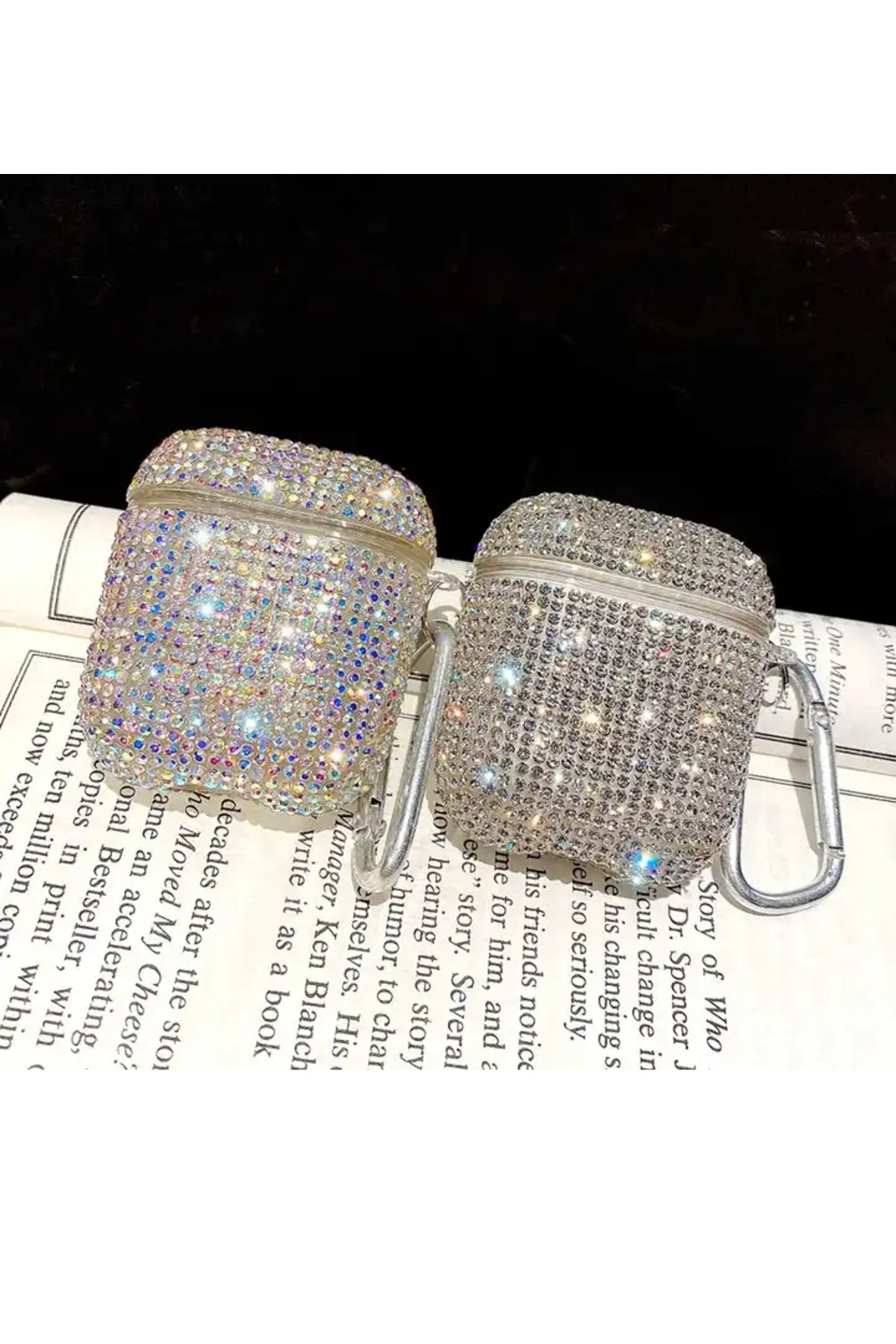 1/2.Nesil Uyumlu Diamond Taşlı kulaklık Kılıf 2