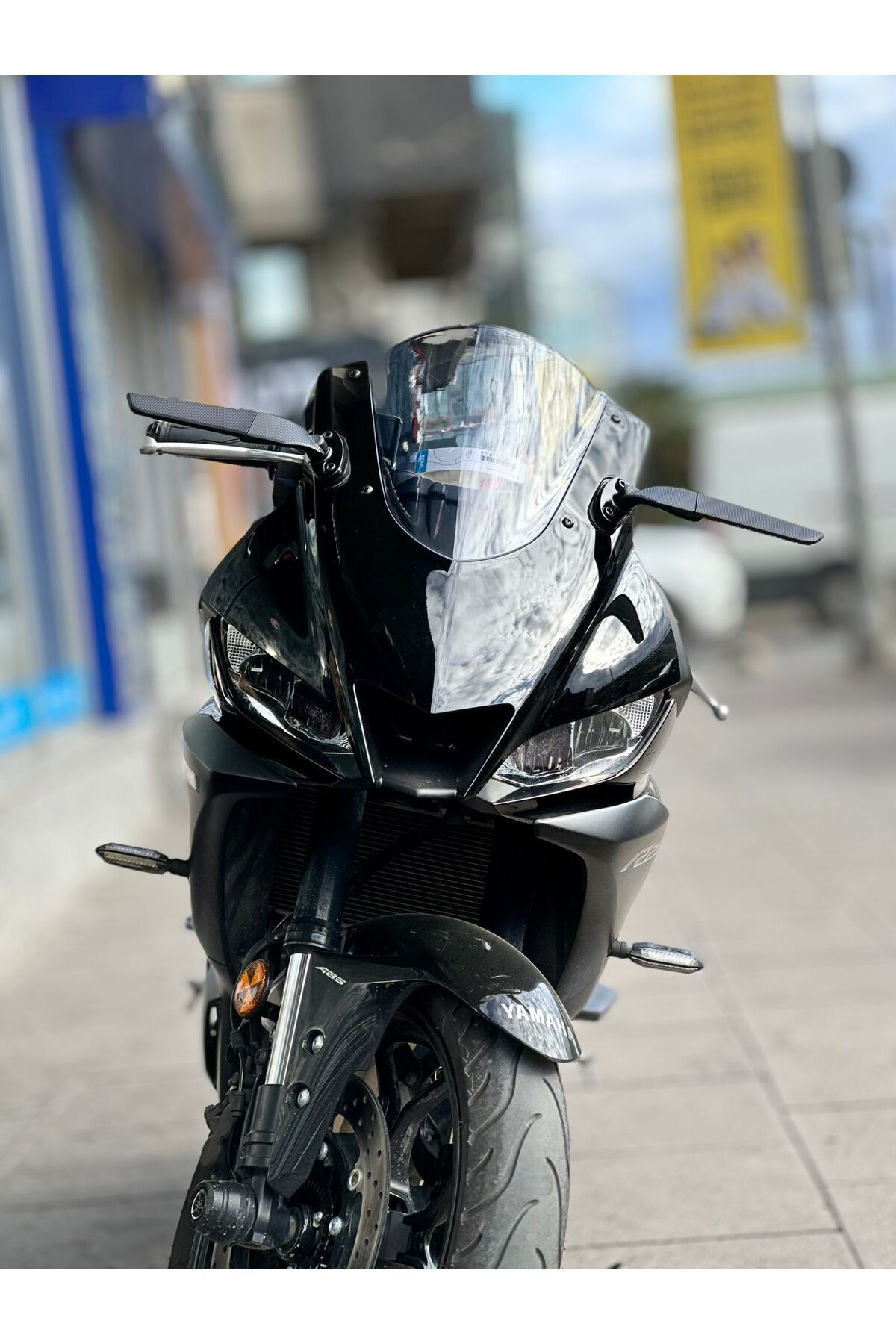 Yamaha R-25 Uyumlu Kanat Ayna H2 Büyük Model