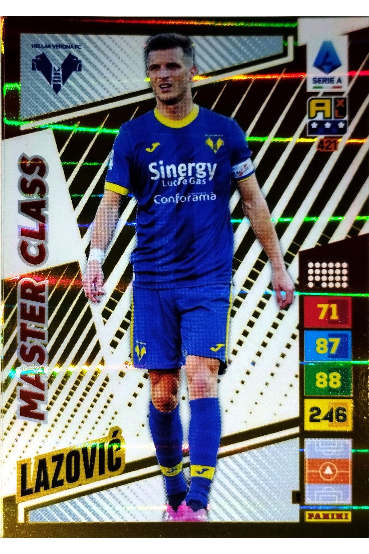 Panini-LAZOVIC MASTER CLASS CARD 1