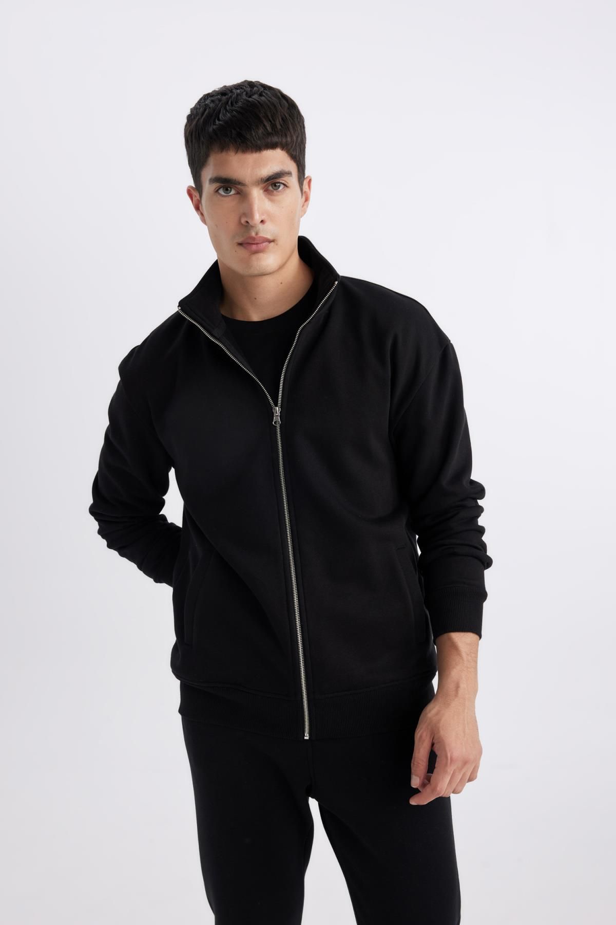 ژاکت کش باف پشمی Comfort Fit