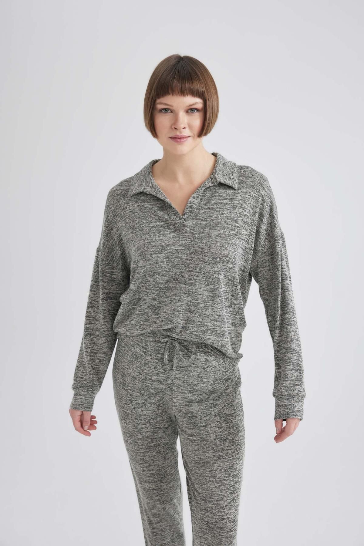 Fall in Love Regular Fit Uzun Kollu 2'li Takım - 4