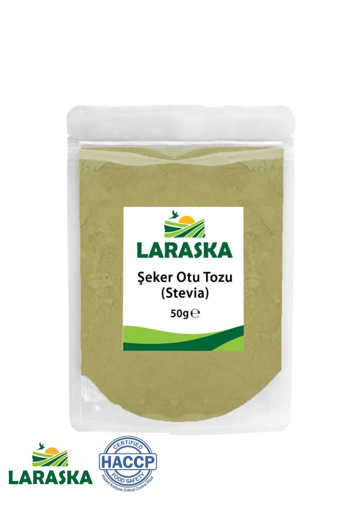 Laraska Şeker Otu Tozu (stevia) 50g - Stevia Powder 50g