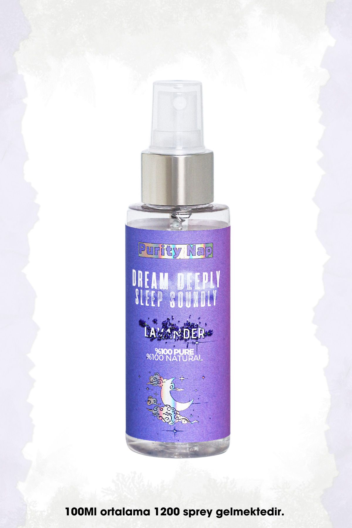 Purity Nap Lavanta Uyku ve Yastık Spreyi, Sleep and Pillow Spray, Doğal Melatonin Aromaterapi Sprey 100 ml