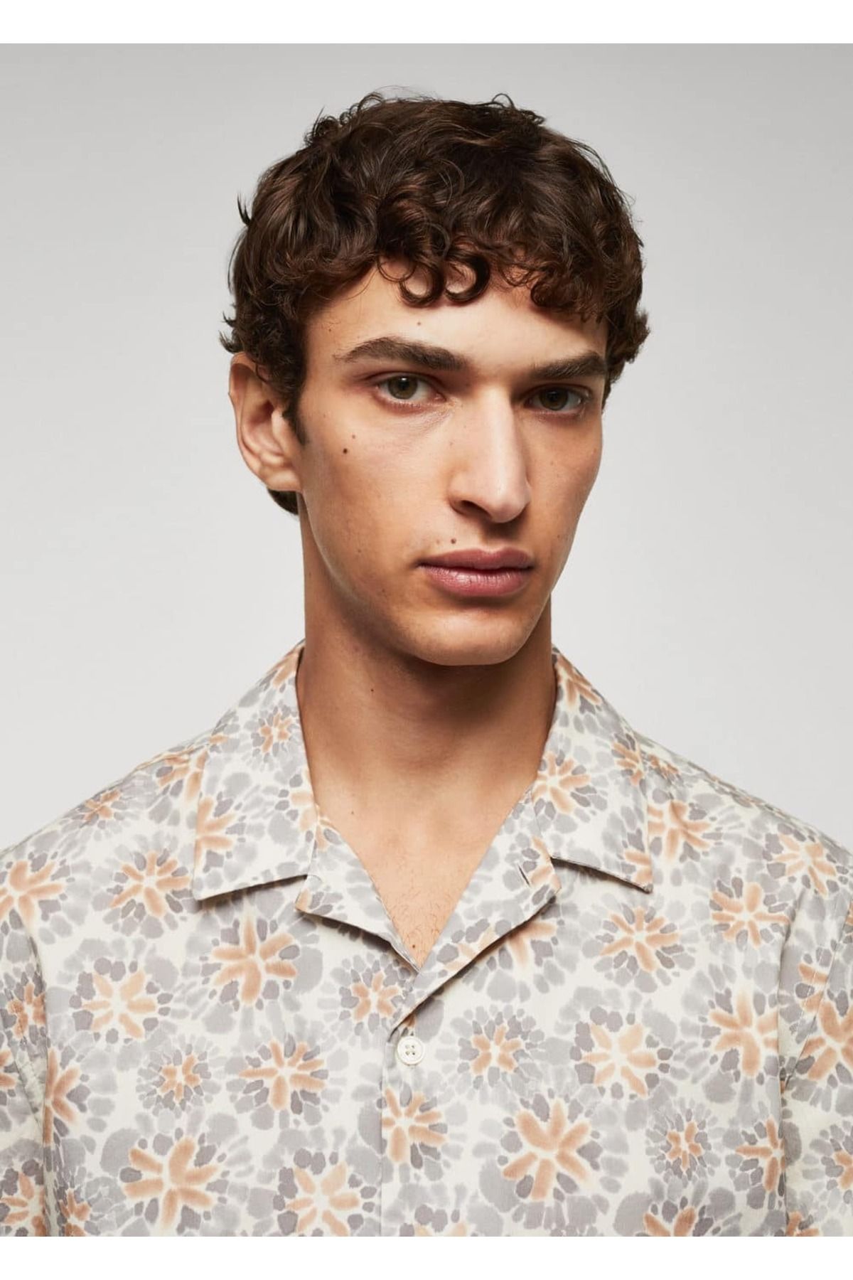 MANGO Man-T-shirt z nadrukiem, wykonany w 100% z bawełny 6