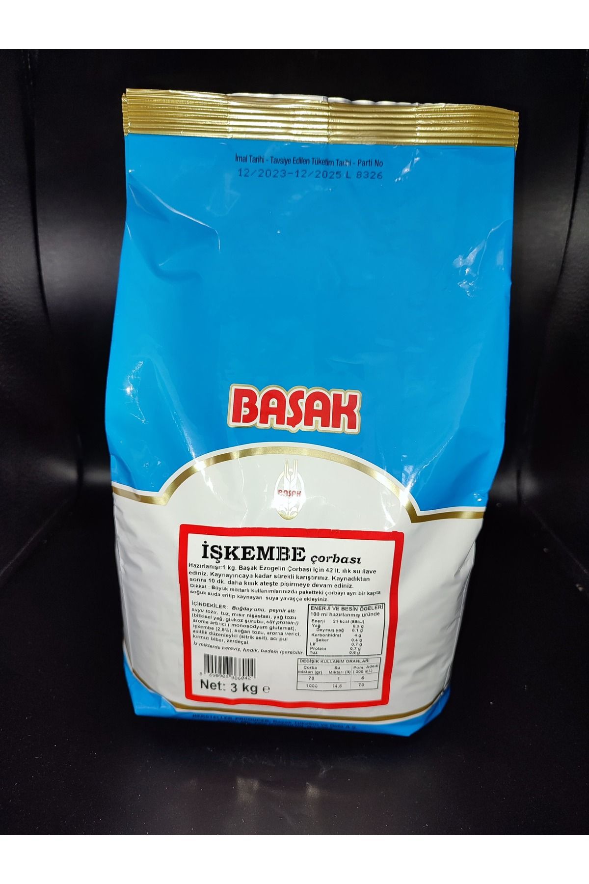 BAŞAK Çorba İşkembe 3 kg
