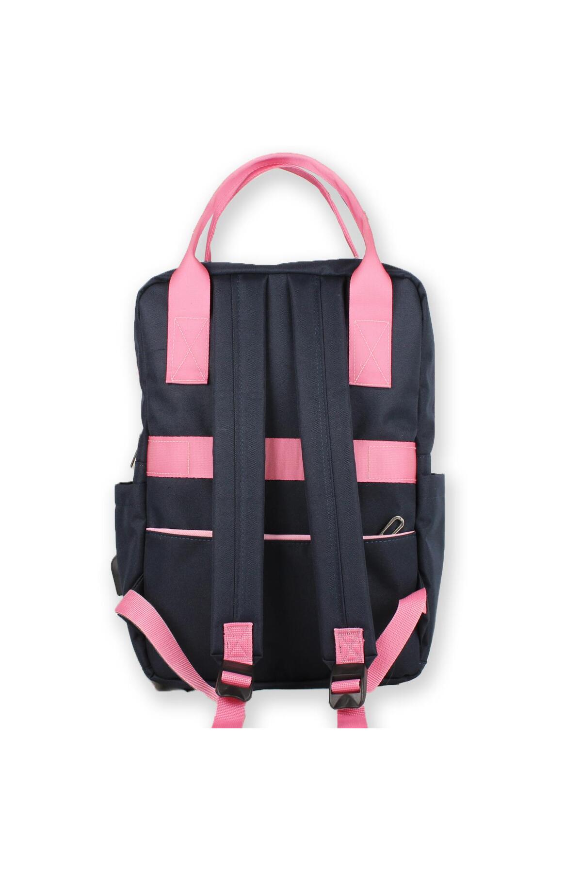 کوله پشتی زنانه صورتی My Valice | PSTSC اورجینال - تصویر 5