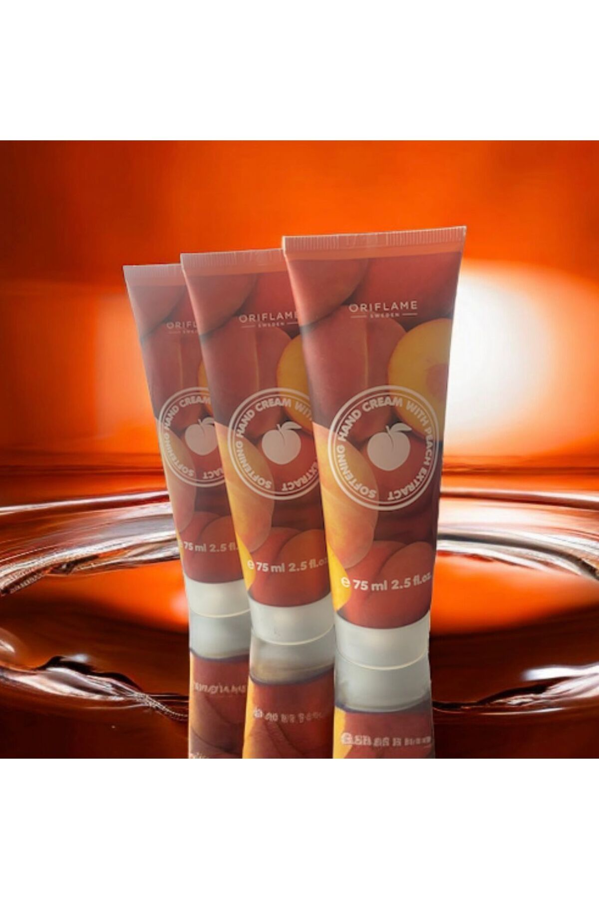 Oriflame-75 ml Hand Cream - Peach Extract Softener 4