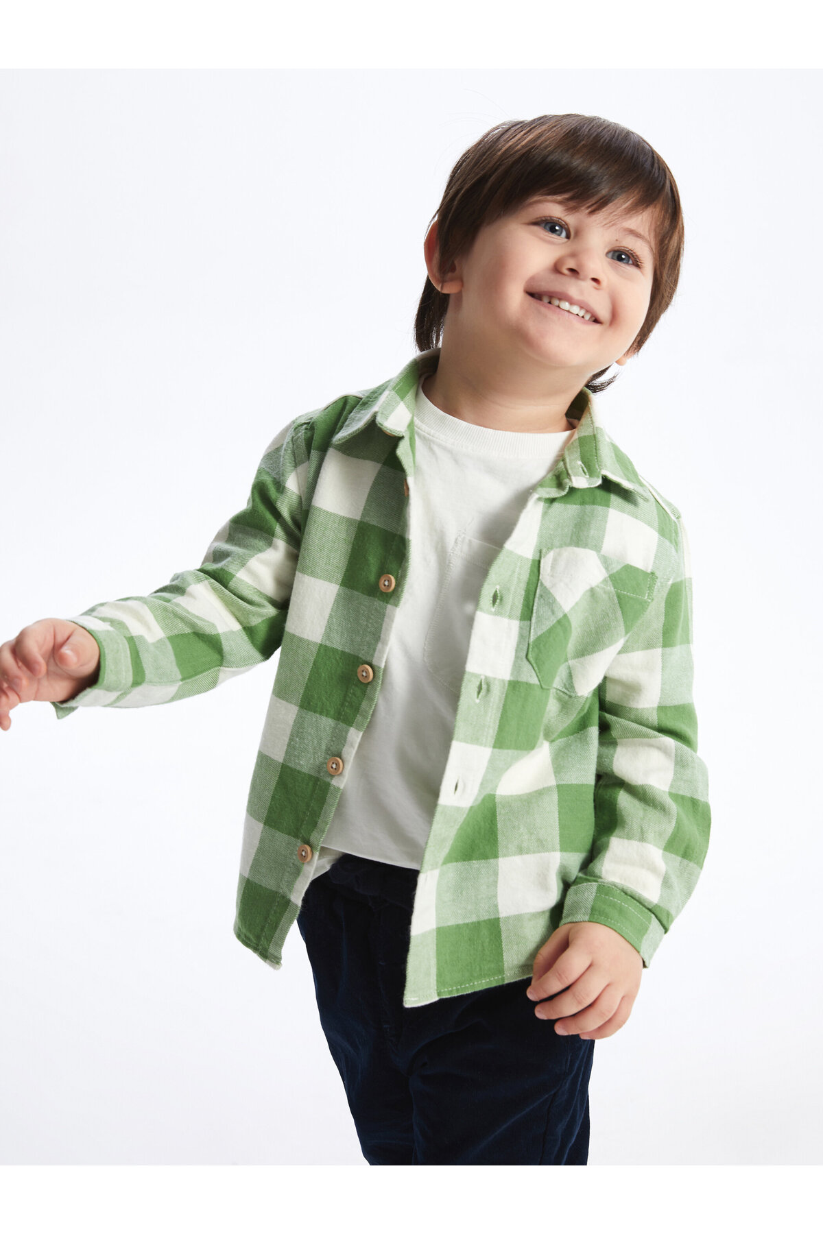 LC Waikiki Ekose Erkek Bebek Gömlek fotoğrafı 3 (önizleme)