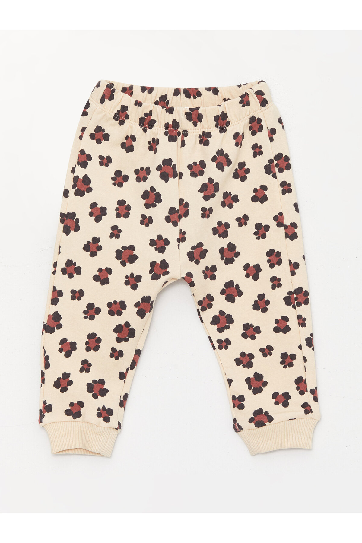 LC Waikiki Bisiklet Yaka Uzun Kollu Baskılı Kız Bebek Sweatshirt ve Pantolon 2'li Takım fotoğrafı 4 (önizleme)