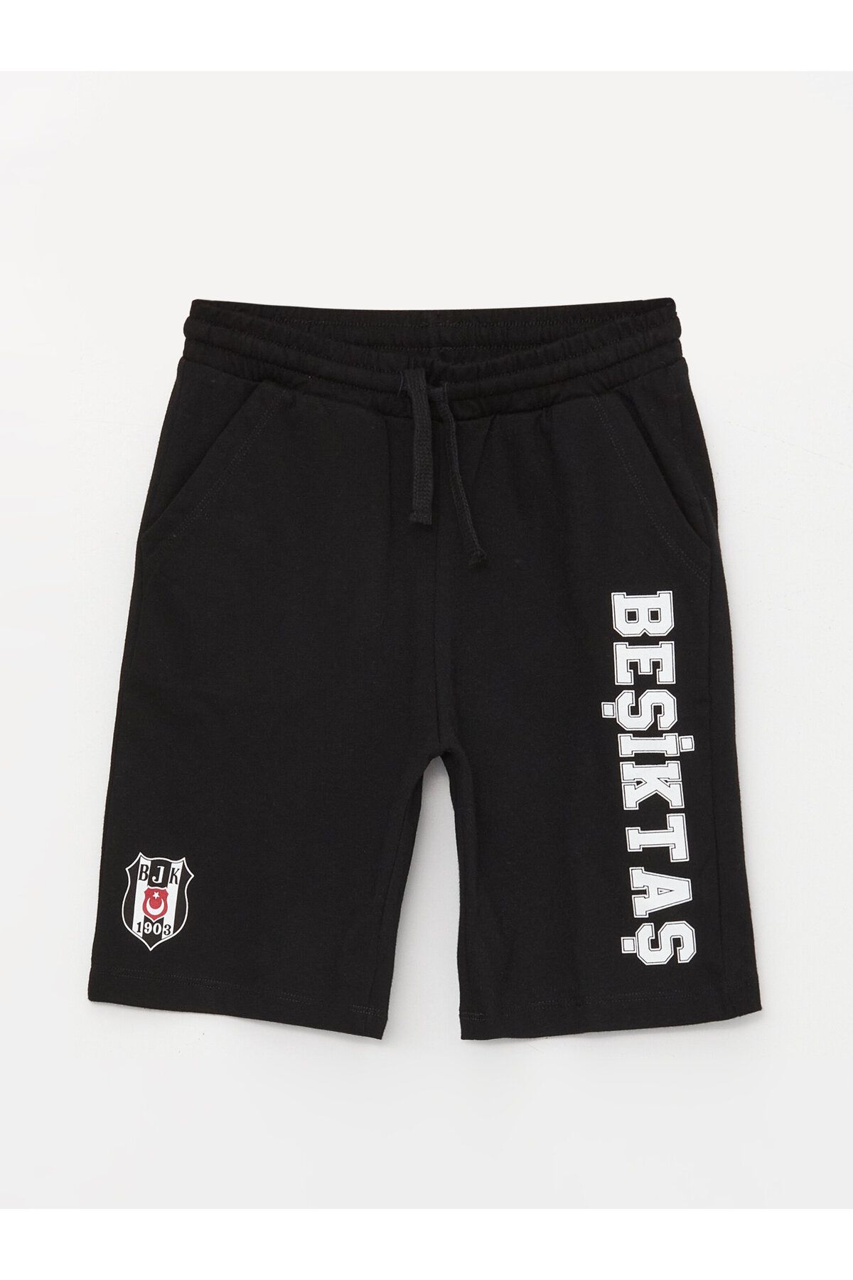 LC Waikiki Szorty Chłopięce Z Nadrukiem Beşiktaş I Elastyczną Talią Mężczyzna - 4–5 years
