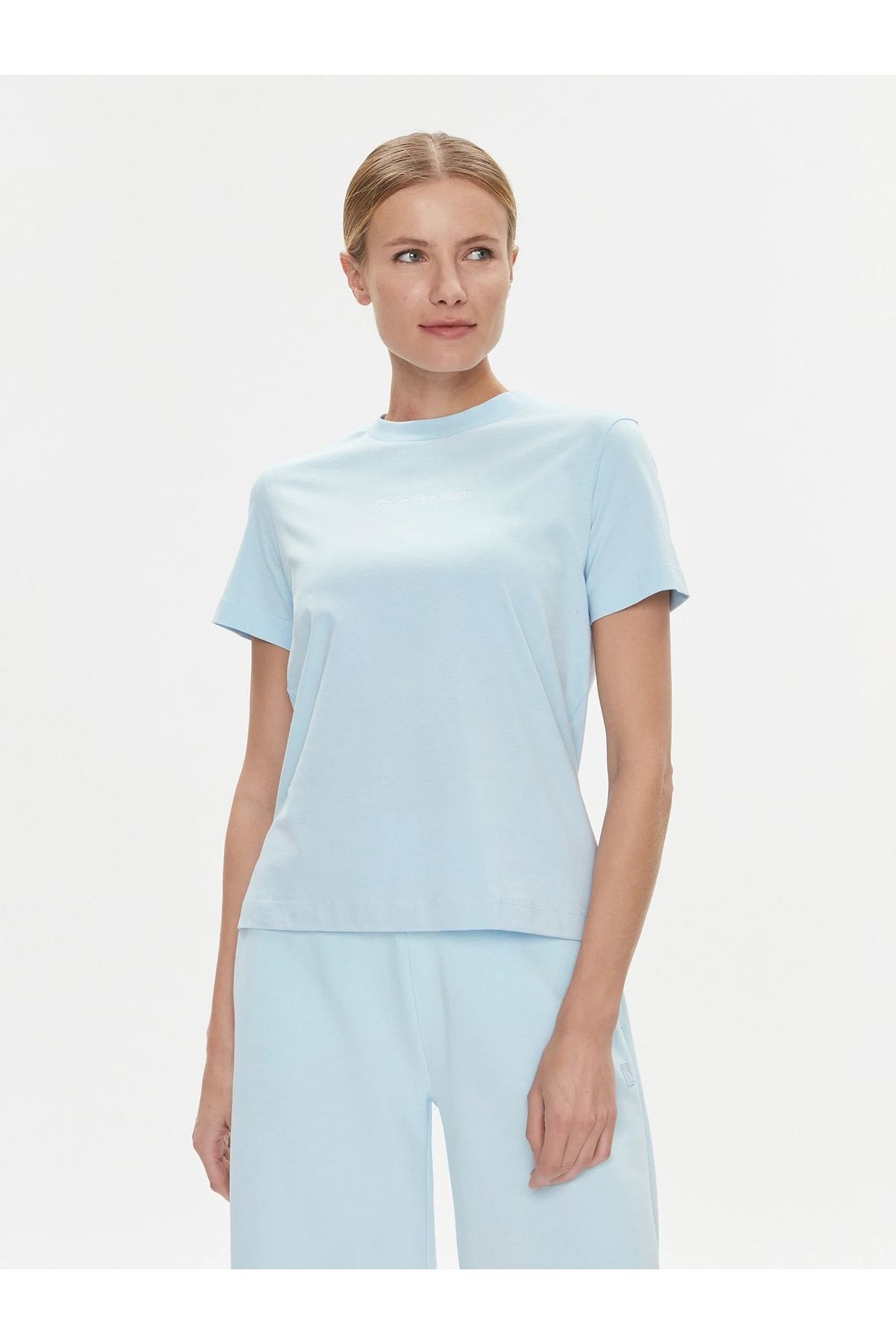 Calvin Klein Calvin Klein پیراهن تی‌شرت زنانه کالوین کلین آبی