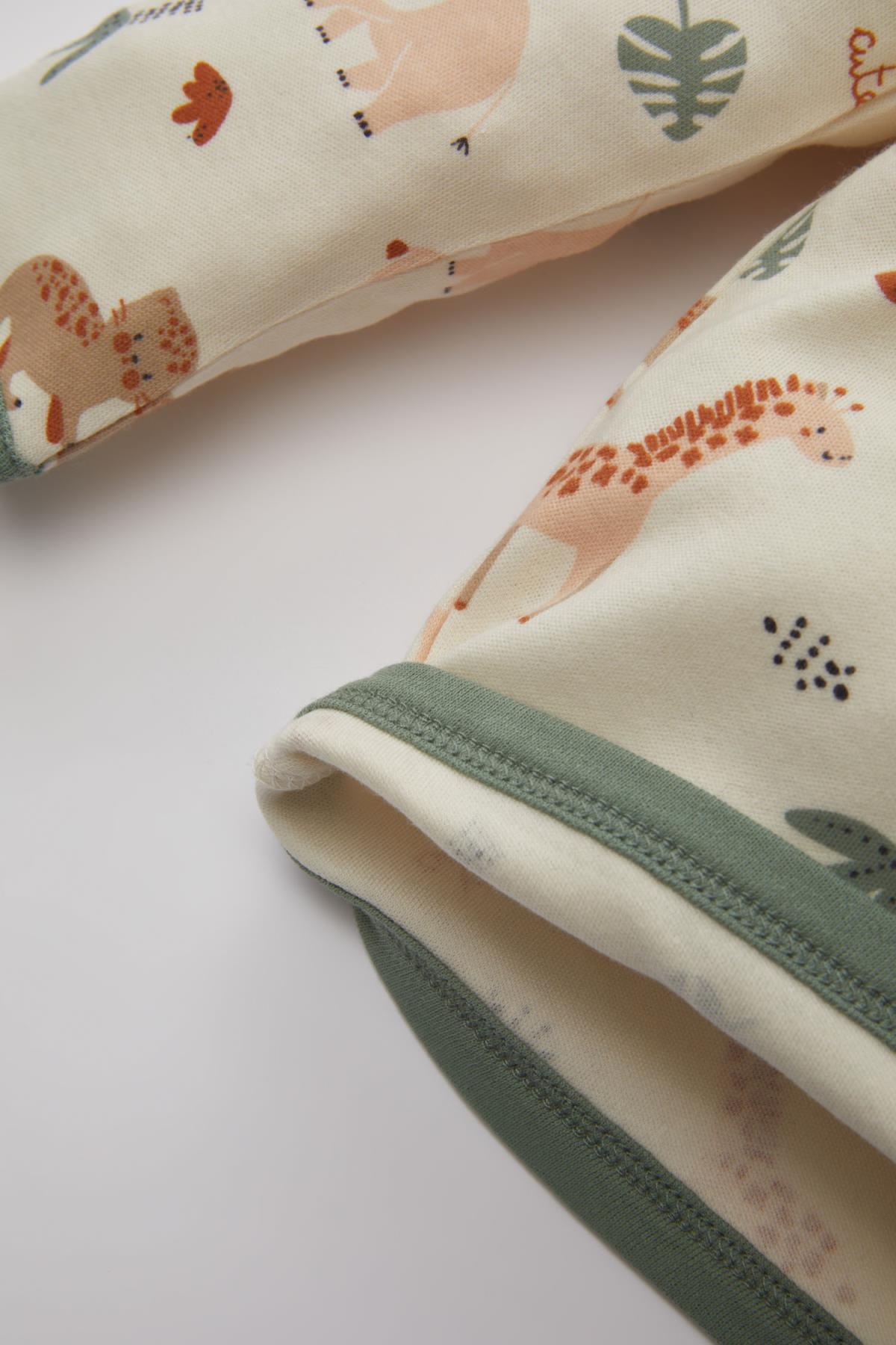 ست نوزادی پسرانه سفید دفکتوDefacto | B9645A524SP اورجینال - تصویر 5