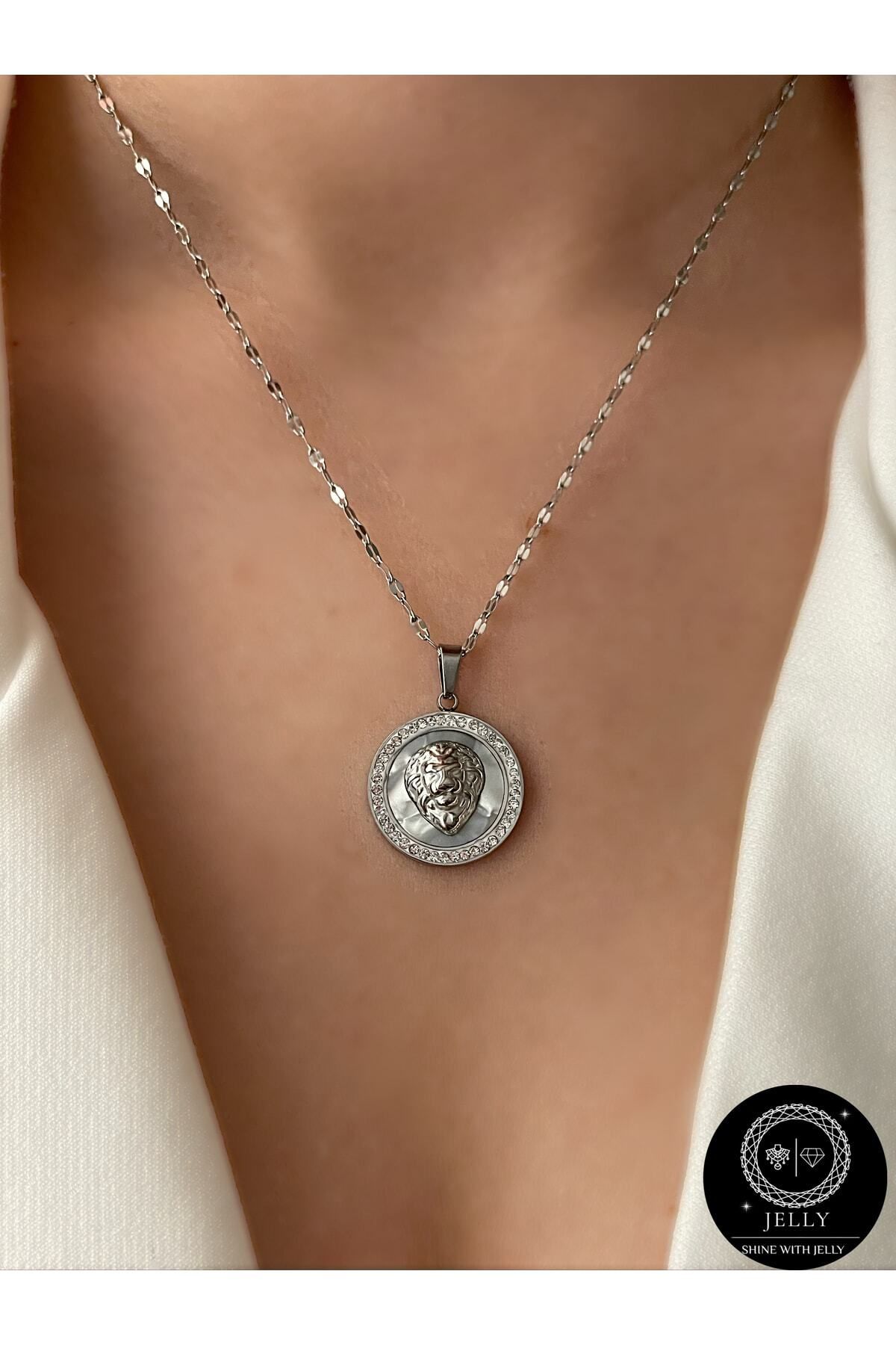 Color stone shop mother's necklace