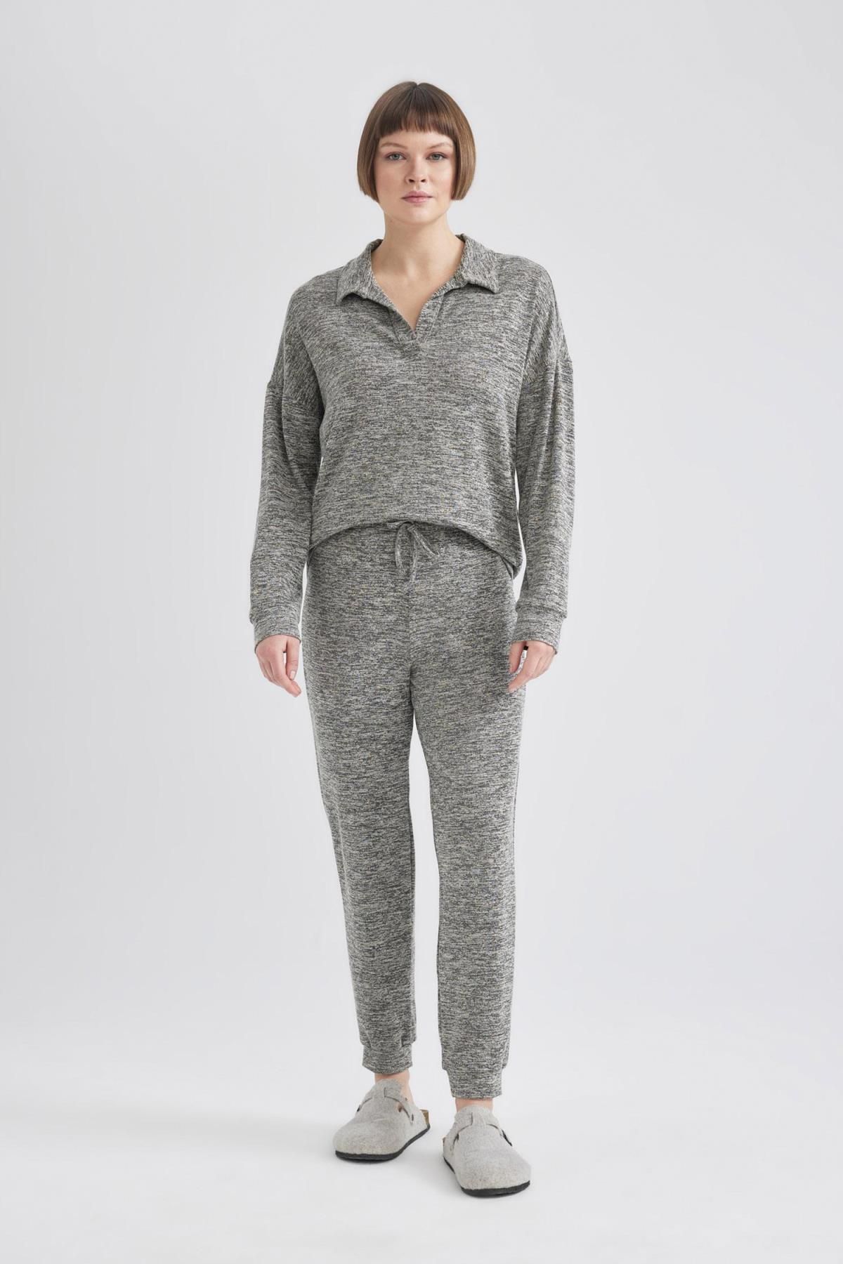 Fall in Love Regular Fit Uzun Kollu 2'li Takım - 2