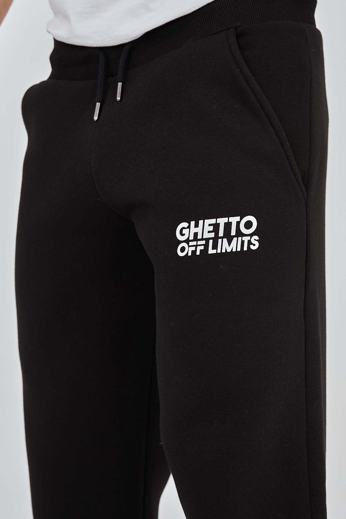 Ghetto off limits Basic Unisex Siyah Eşofman Altı Fiyatı, Yorumları ...