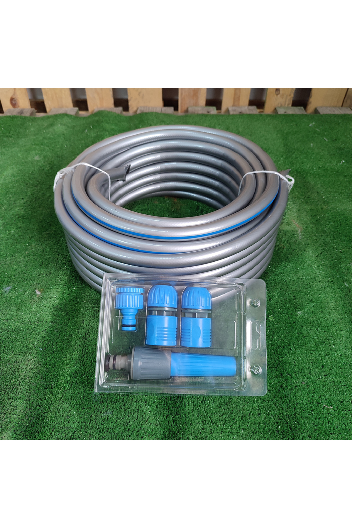 ÇELİK 1/2" ÖZEL SERİ SULMA HORTUMU 30 METRE HORTUM KİTİ BAHÇE SULAMA HORTUM SETİ GARDEN KIT