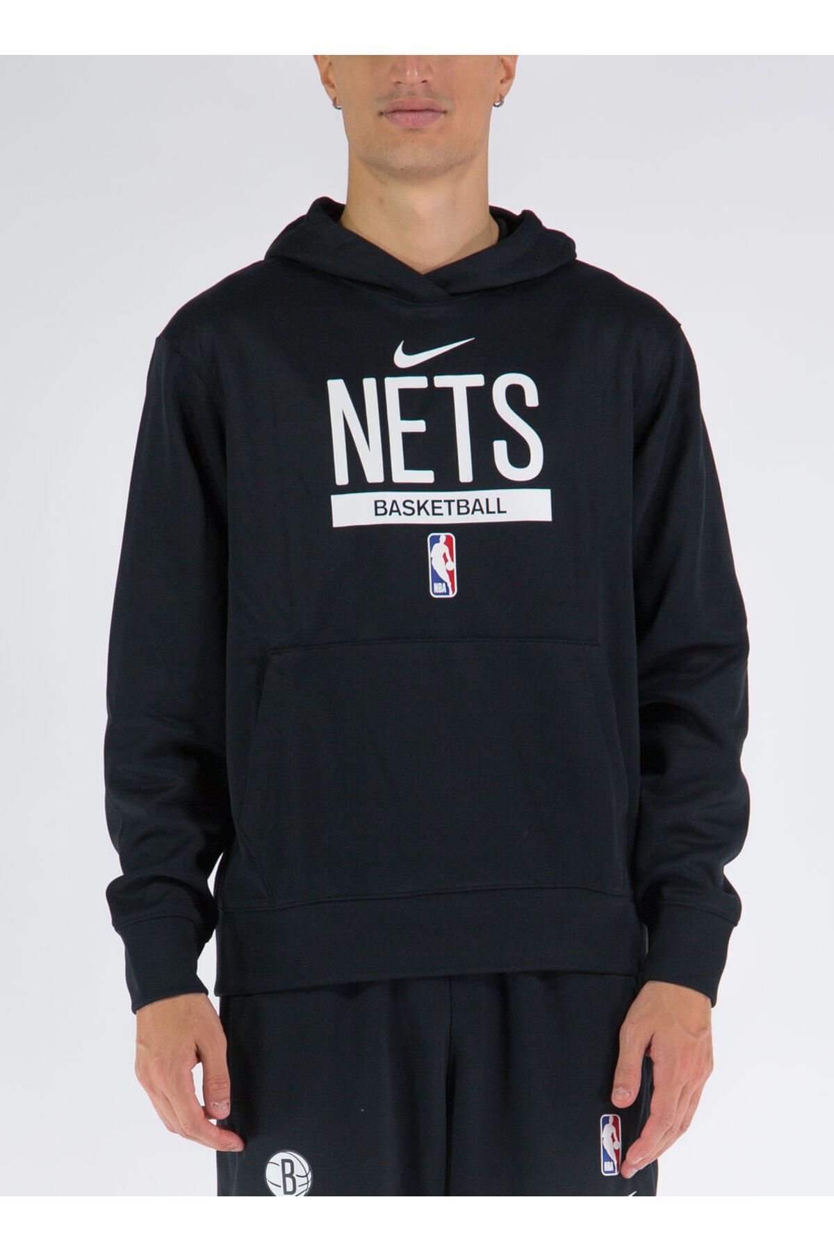 Nike Dri Fit NBA Brooklyn Nets Spotlight Erkek Siyah Basketbol Sweatshirt DN8149 010 Fiyat Yorumlar Trendyol