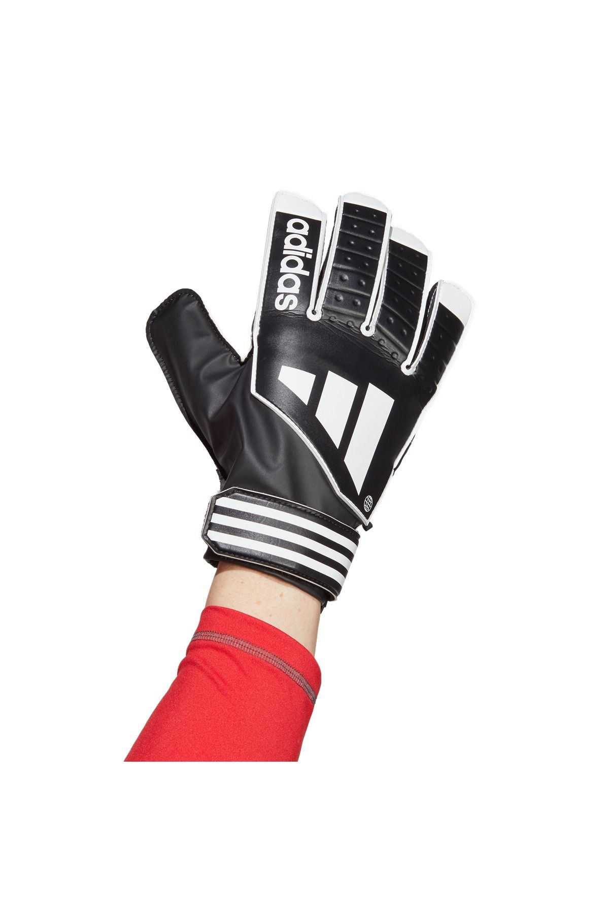 Adidas goalkeeper gloves black online