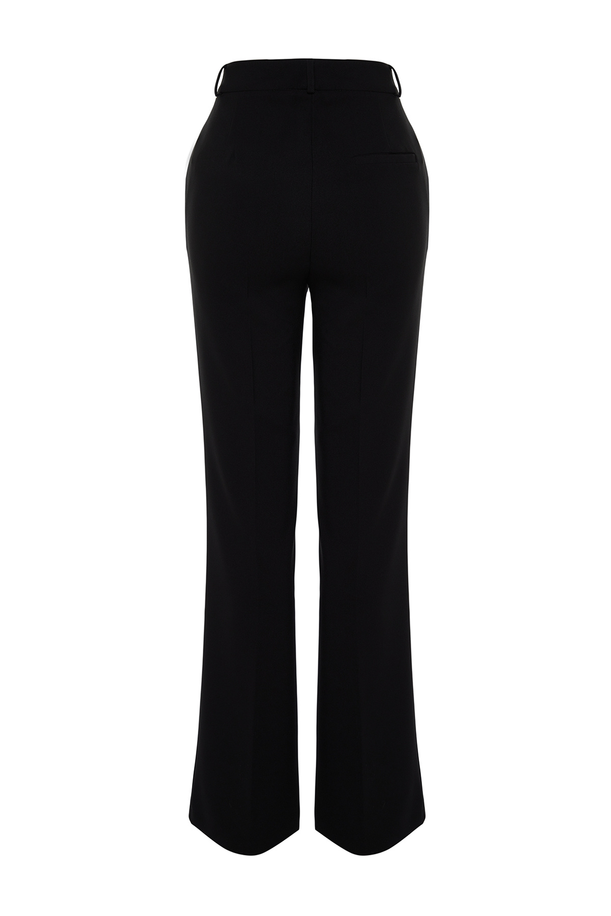 Trendyolmilla  Siyah Bootcut/Çizme Paça Dokuma Pantolon TWOSS24PL00024 - Görsel 9