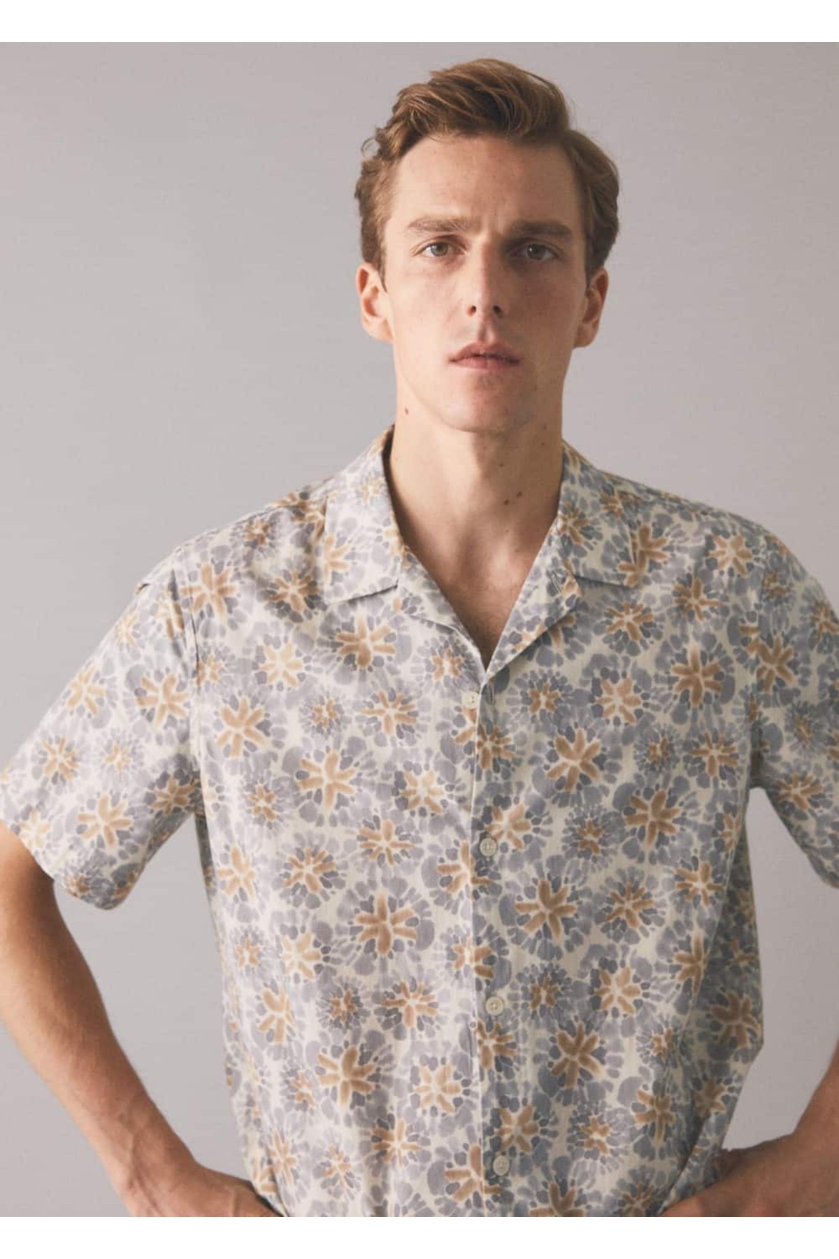 MANGO Man-T-shirt z nadrukiem, wykonany w 100% z bawełny 8