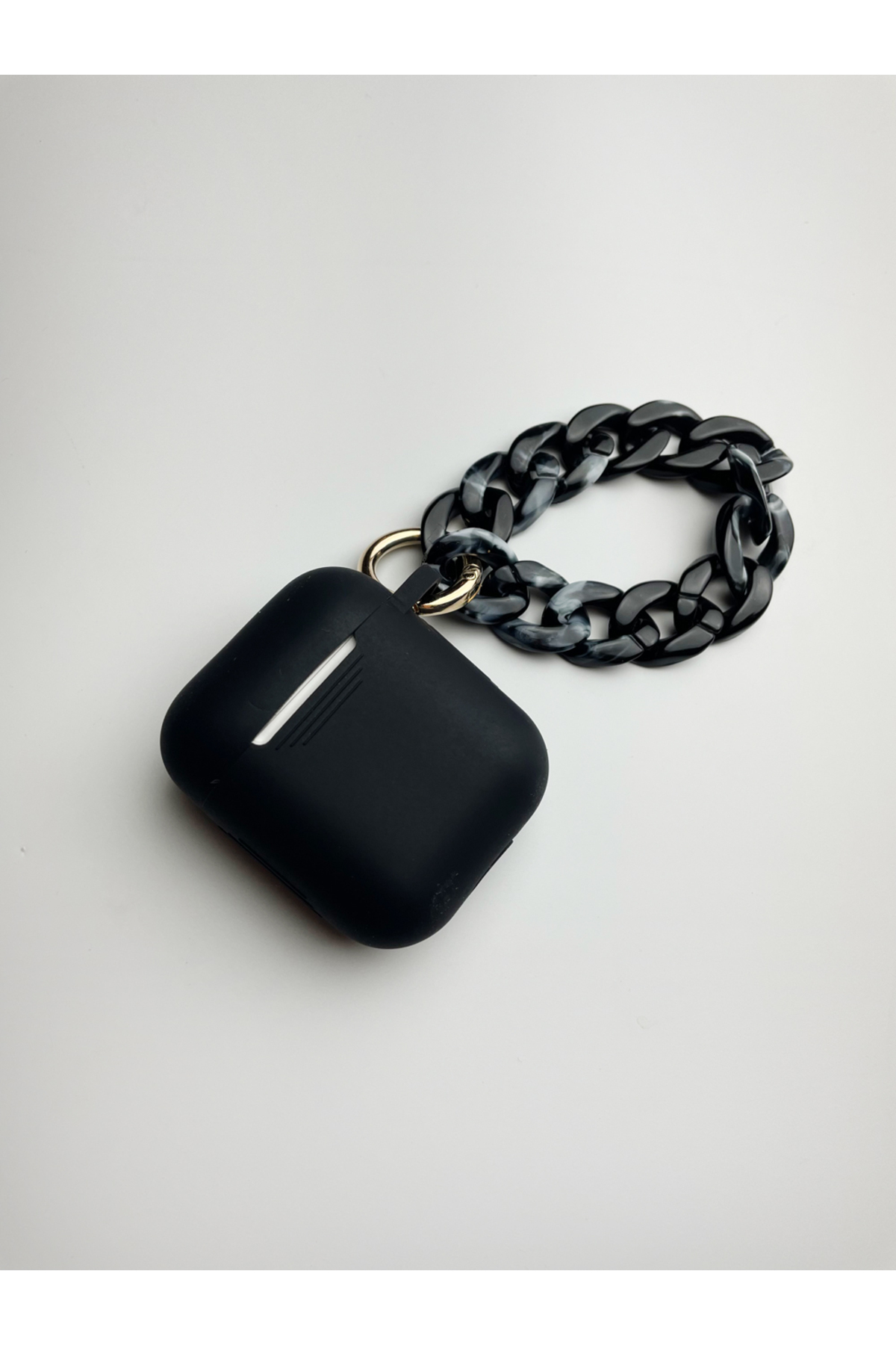 Uyumlu acrylic zincir airpods 1-2 kulaklık kılıfı 2
