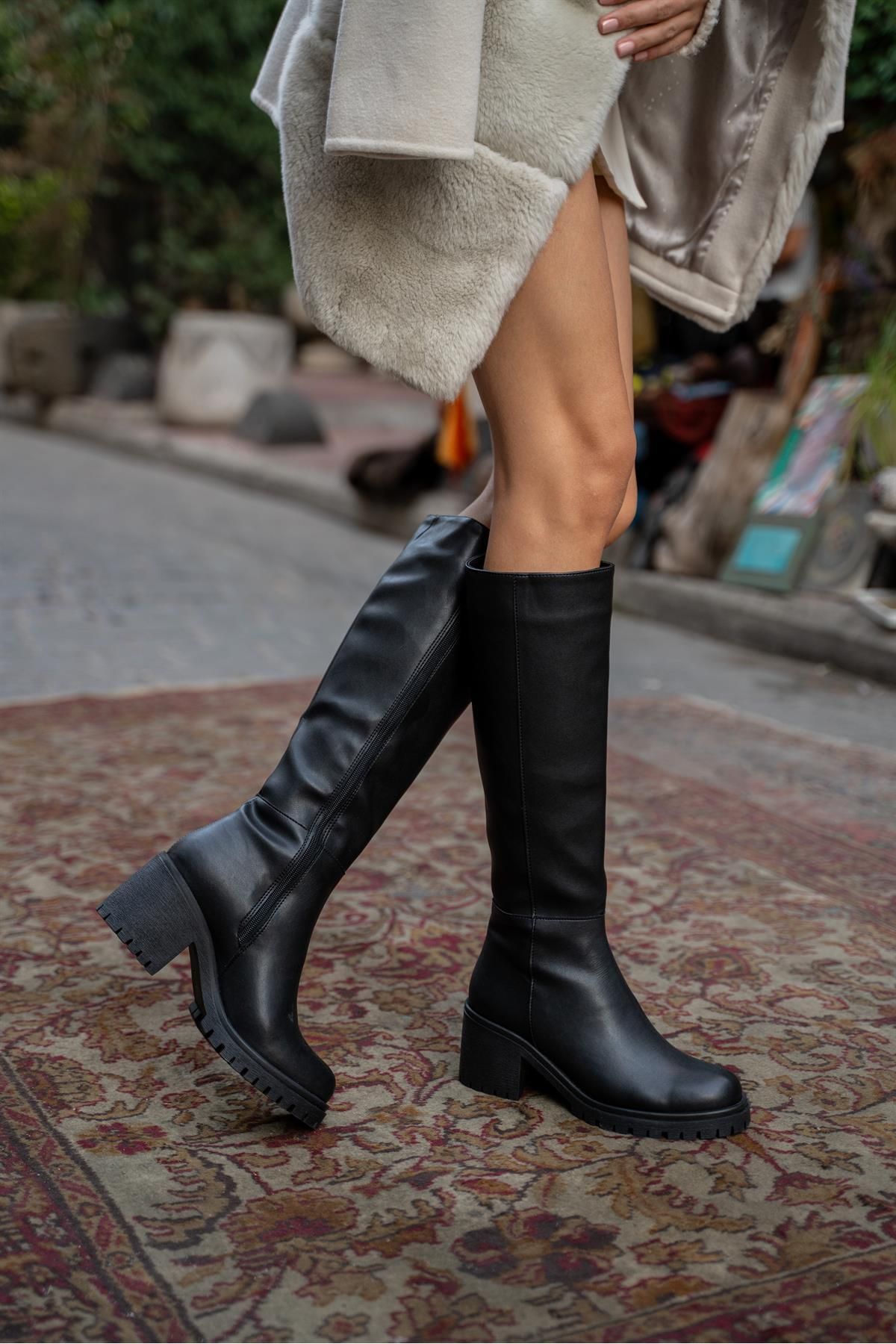High length boots best sale