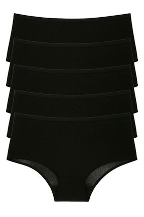 ALYA UNDERWEAR Women's Bato \ Hipster Panties - 3 Pieces Black (XL, 2XL, 3XL,  4XL) - Trendyol