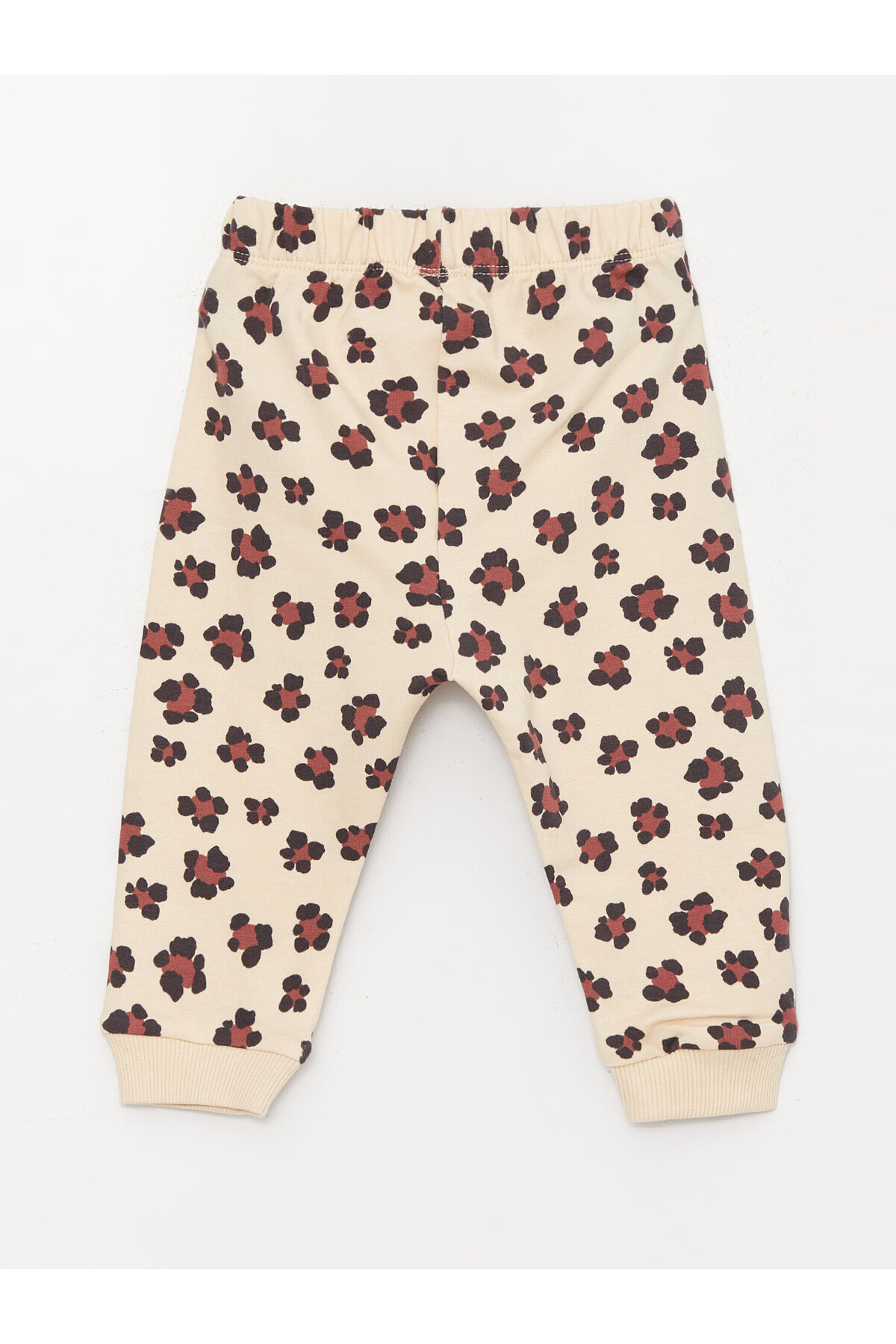 LC Waikiki Bisiklet Yaka Uzun Kollu Baskılı Kız Bebek Sweatshirt ve Pantolon 2'li Takım fotoğrafı 5 (önizleme)