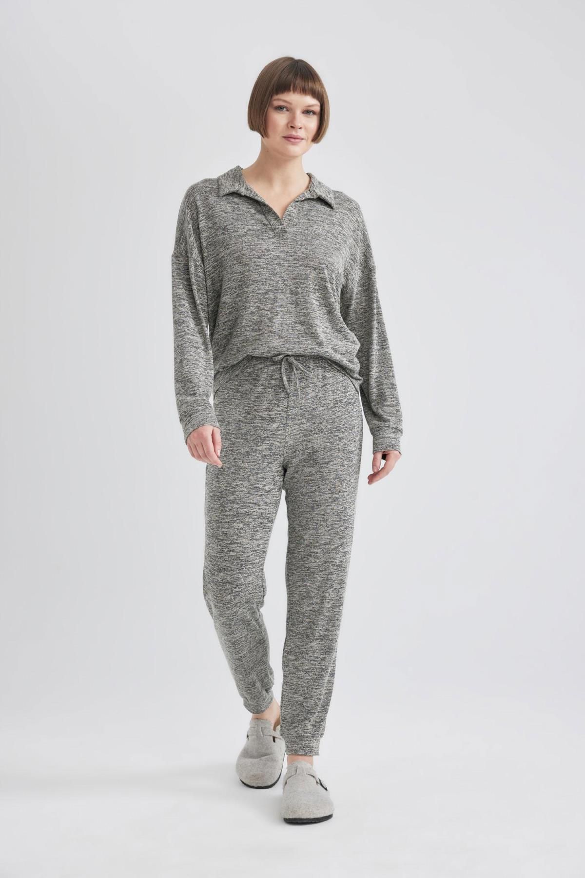 Fall in Love Regular Fit Uzun Kollu 2'li Takım - 3