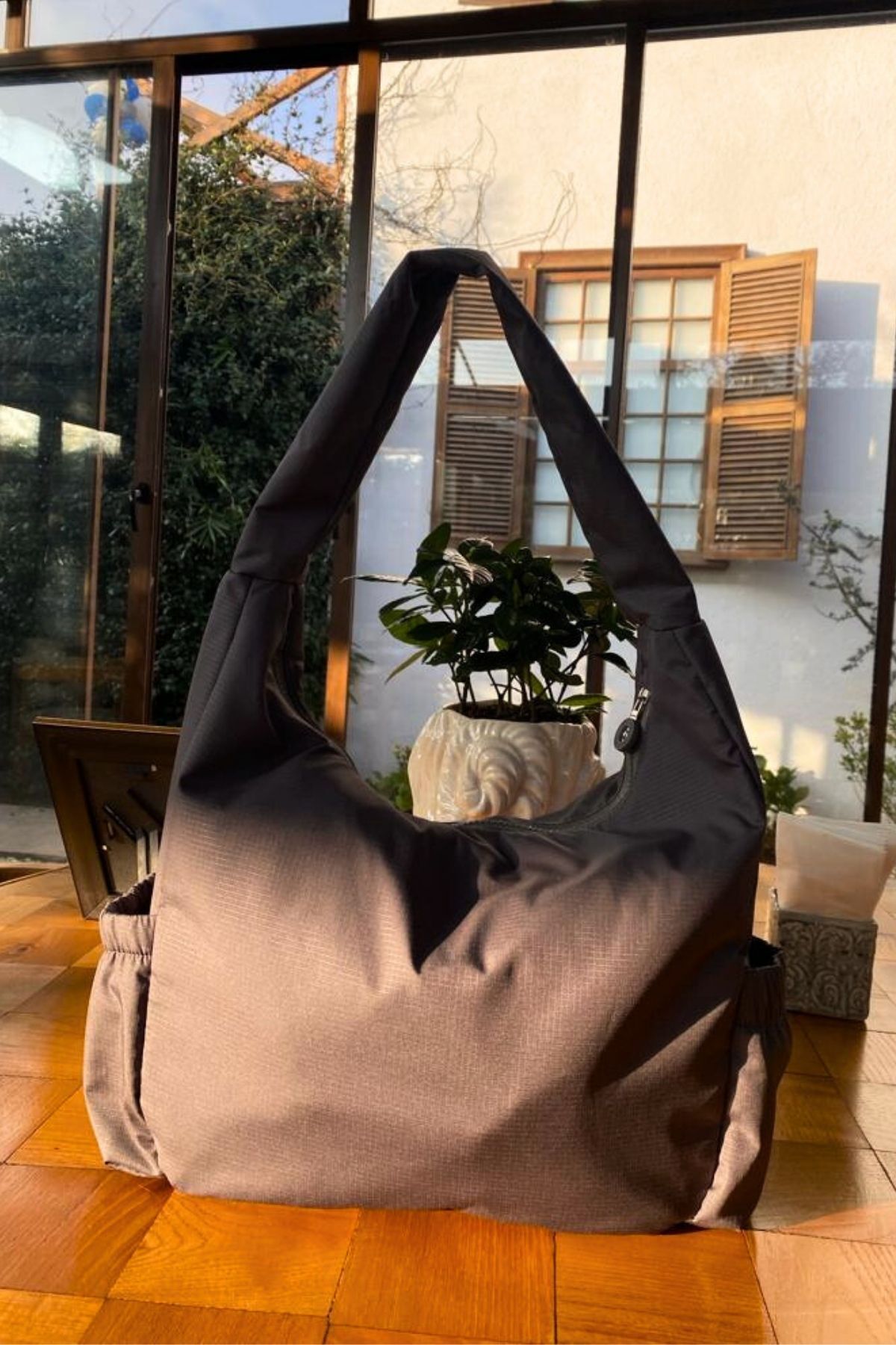 Fabric side bag hotsell