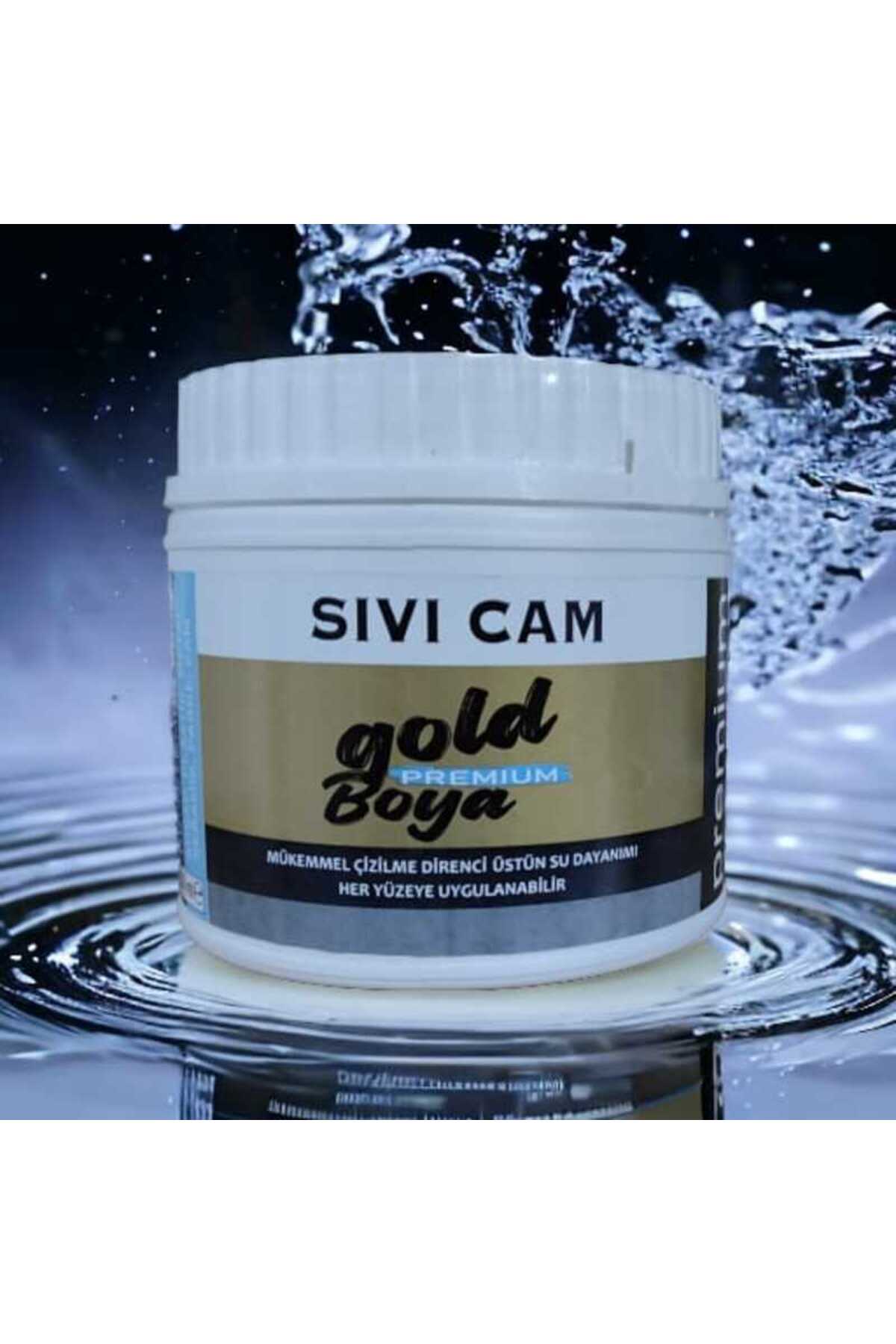 gold premium Solvent Bazlı Sıvı Cam Şeffaf 500 gr