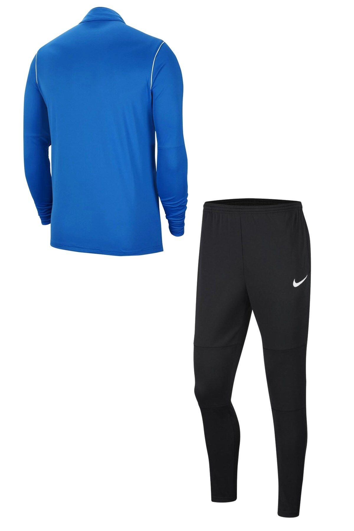 Nike Sports Sweatsuit Set Blue Slim Fit Trendyol