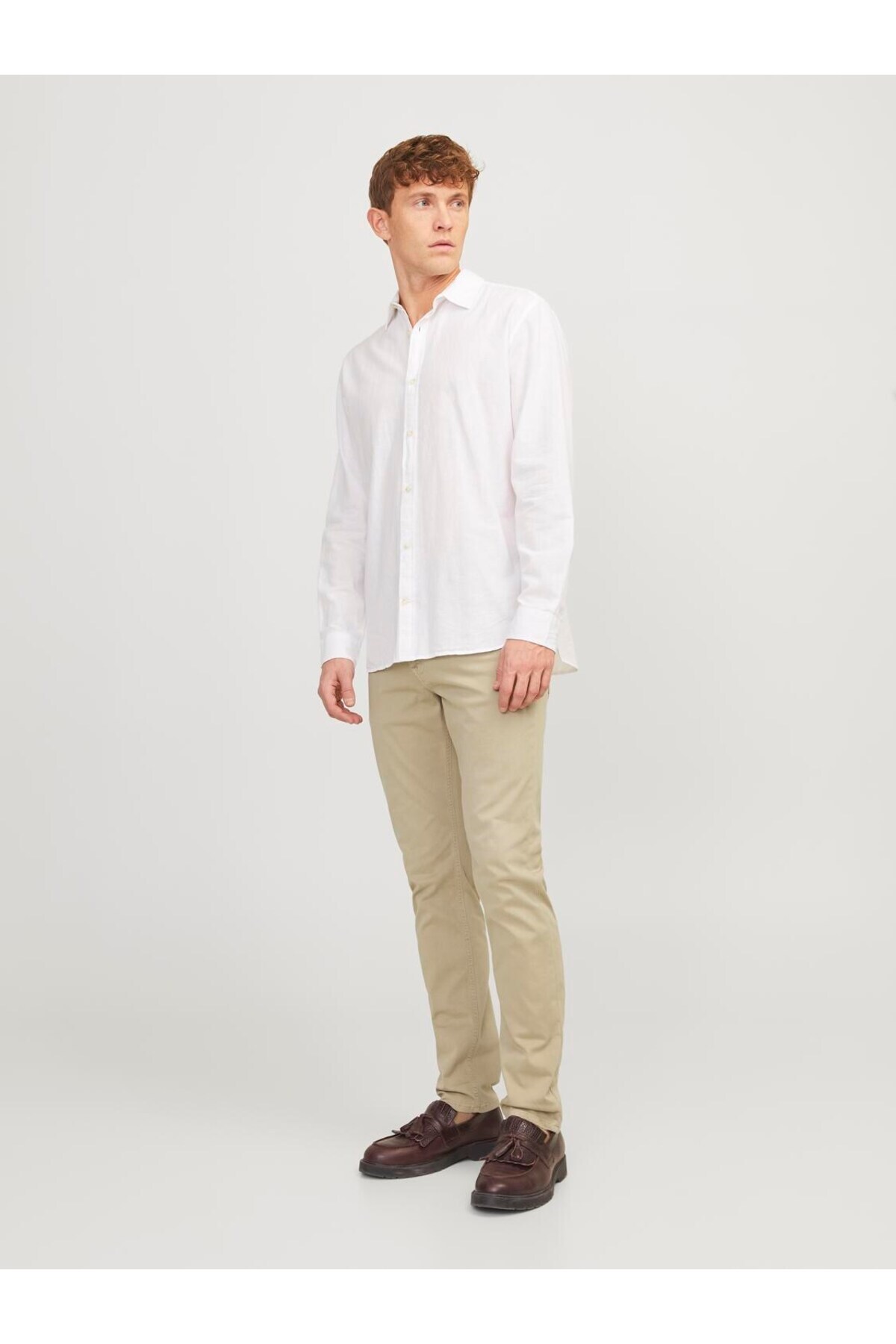 شلوار مردانه راسته فاق نرمال | جک اند جونز Jack & Jones 12248680 - تصویر 4