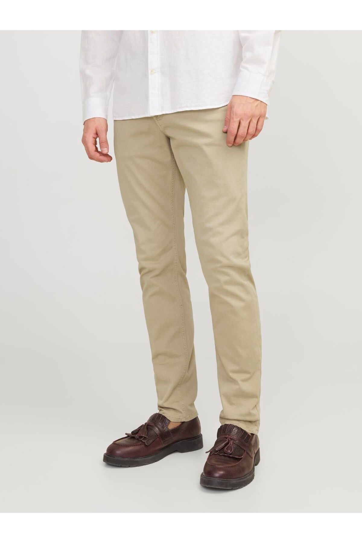 شلوار مردانه راسته فاق نرمال | جک اند جونز Jack & Jones 12248680 - تصویر 3
