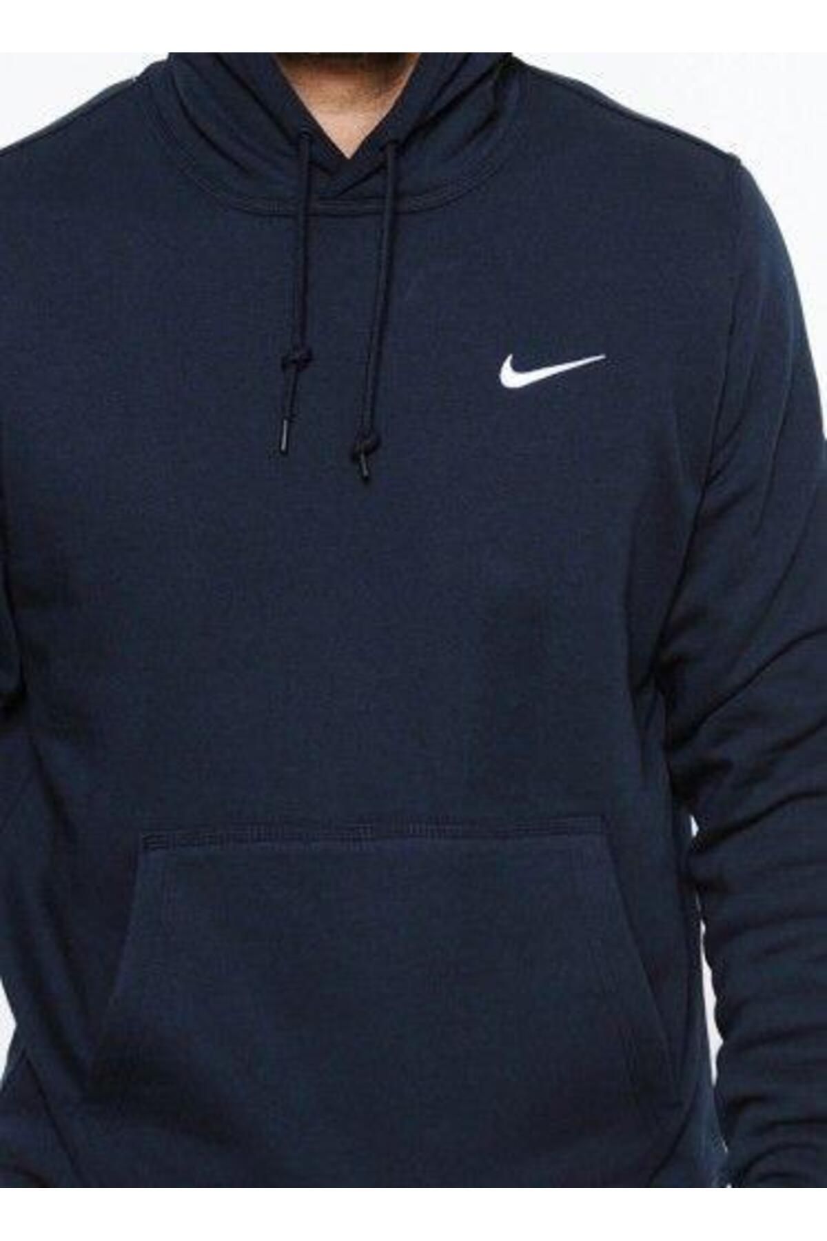 Nike Sports Sweatshirt Dark blue Regular fit Trendyol