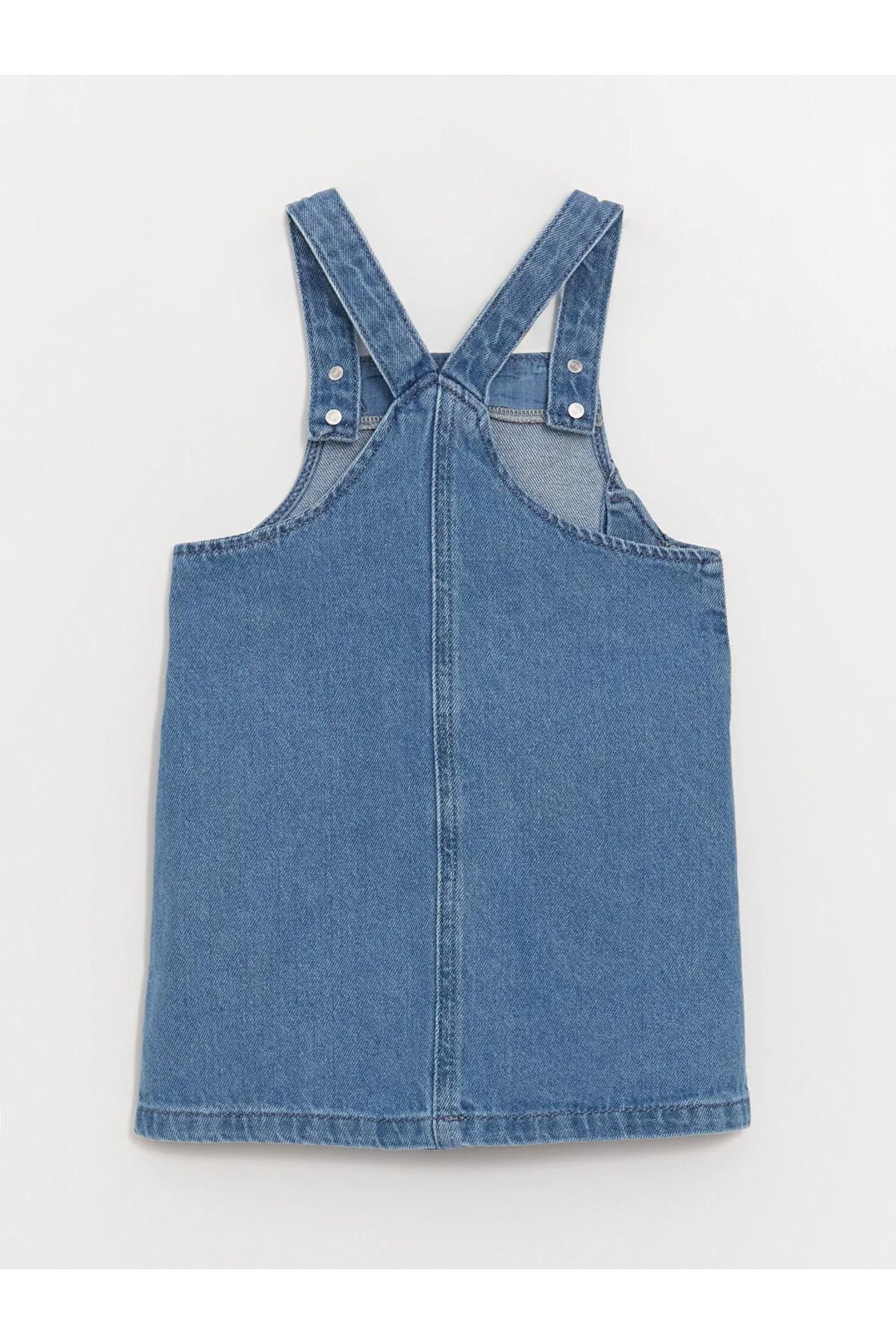 Dark blue dungaree dress sale