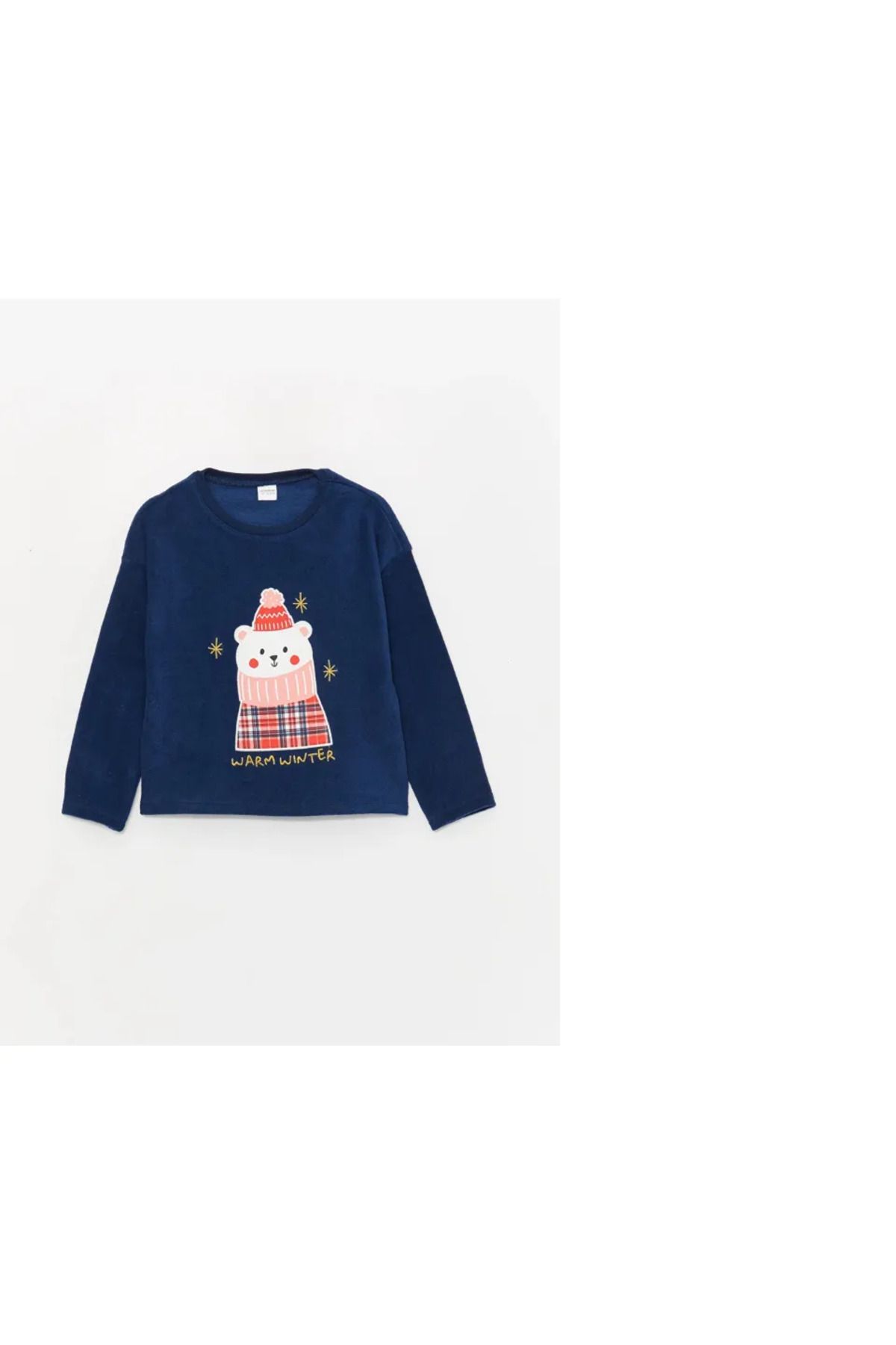 آستین بلند LCW Kids Crew یقه کریسمس LC Waikiki