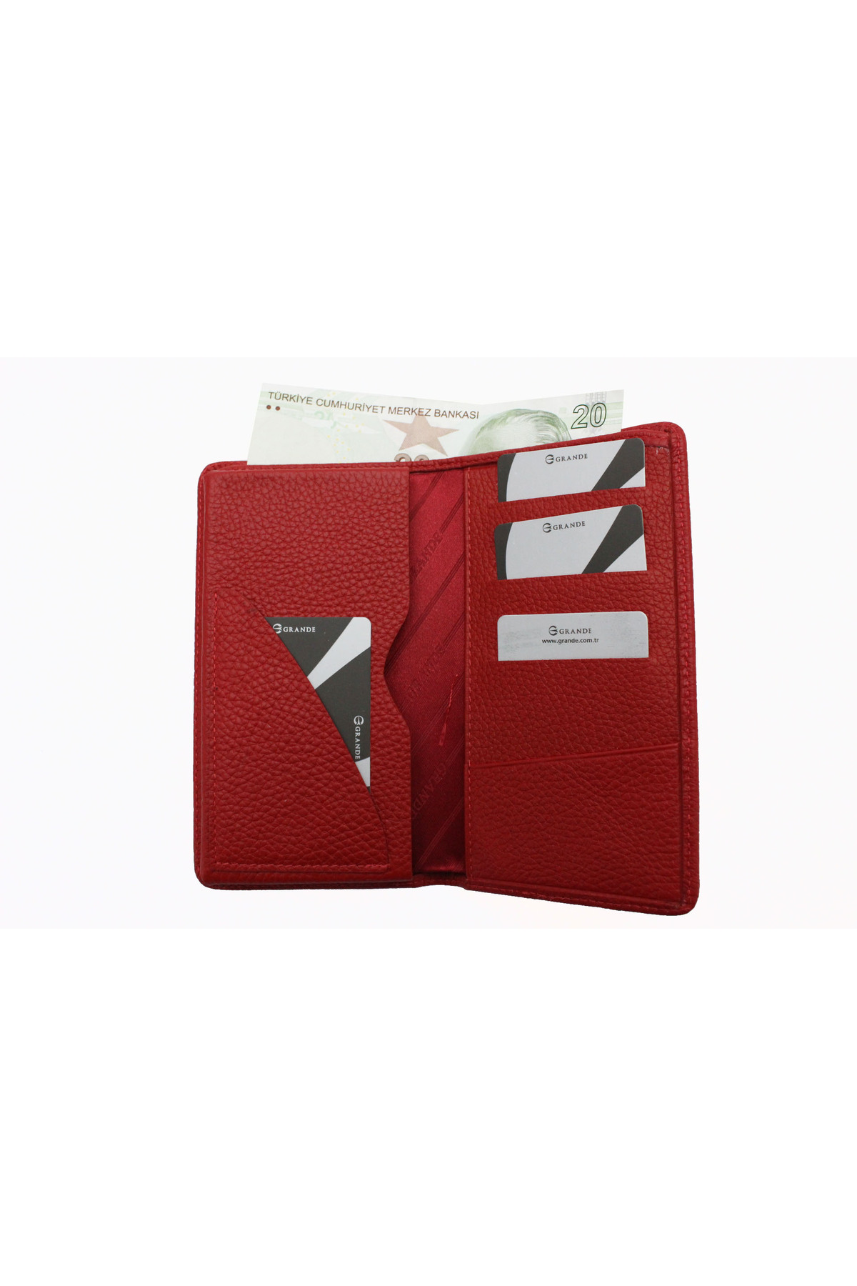 Gd 1758 Flthr Hakiki Deri Bay - Unisex Cüzdan - Kartlık, Telefon Bölmeli